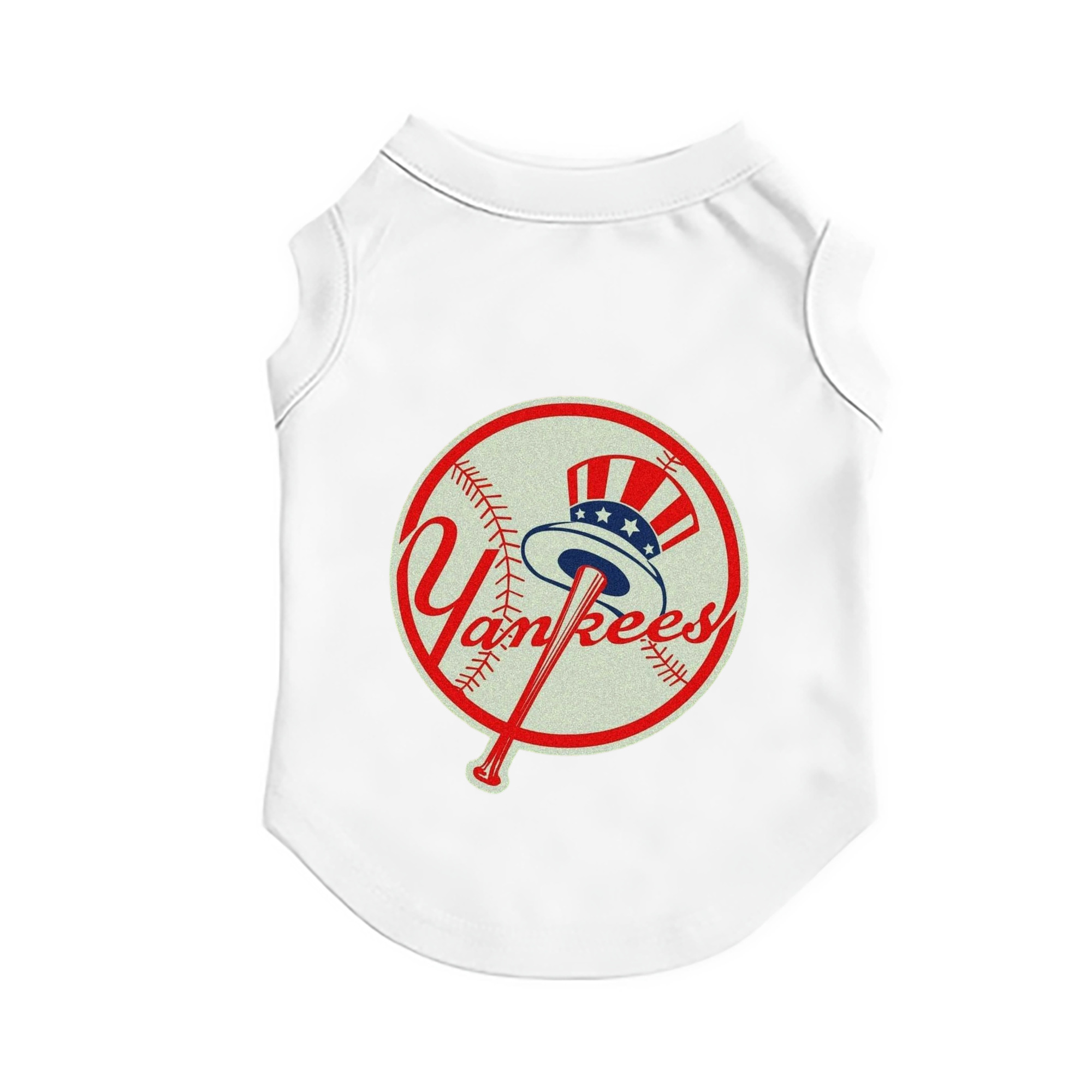 New York Yankees Logo Pet Vest – Durable Polyester With Heat Transfer Print – Comfortable And Stylish