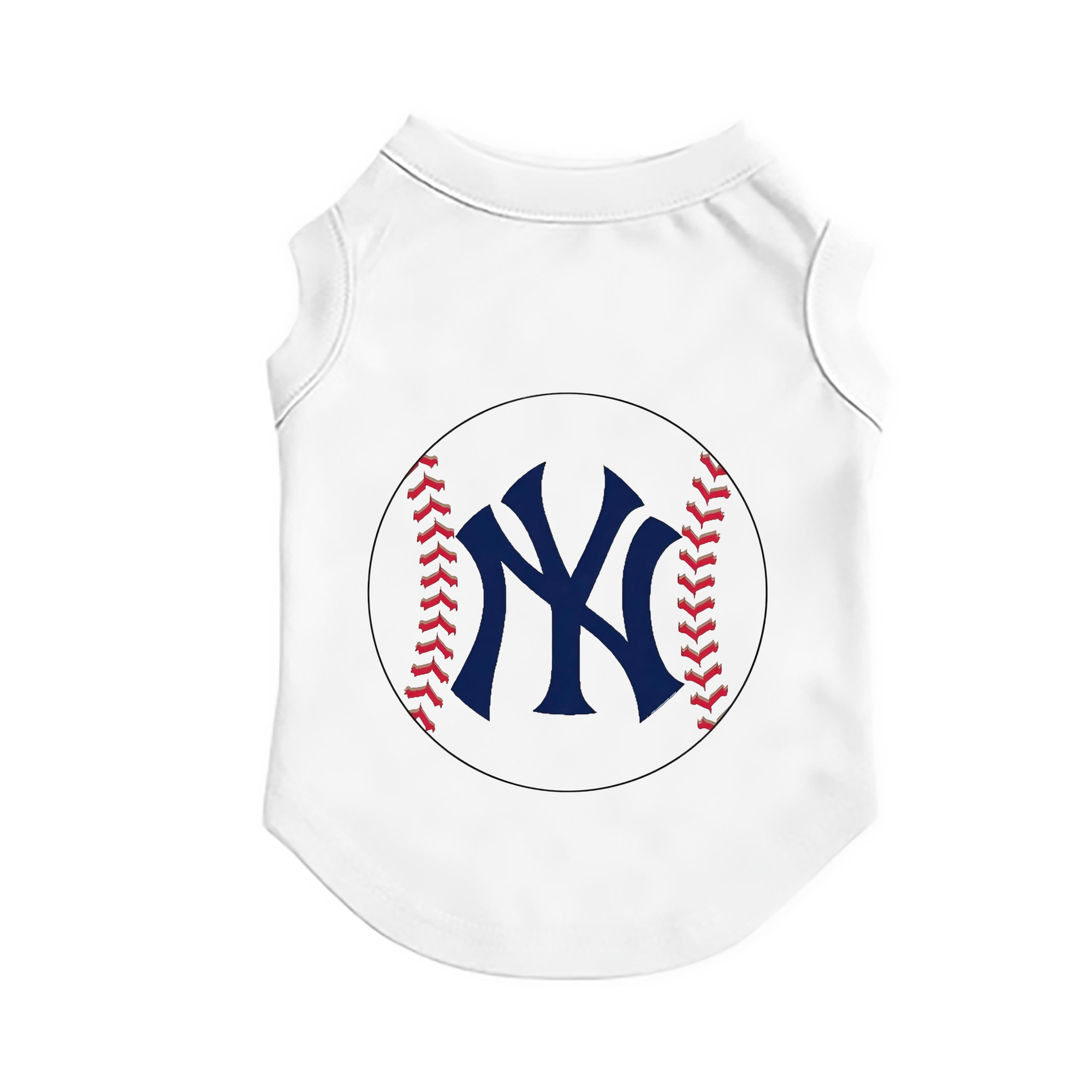New York Yankees Baseball Pet Vest – Durable Polyester With Heat Transfer Print – Comfortable And Stylish