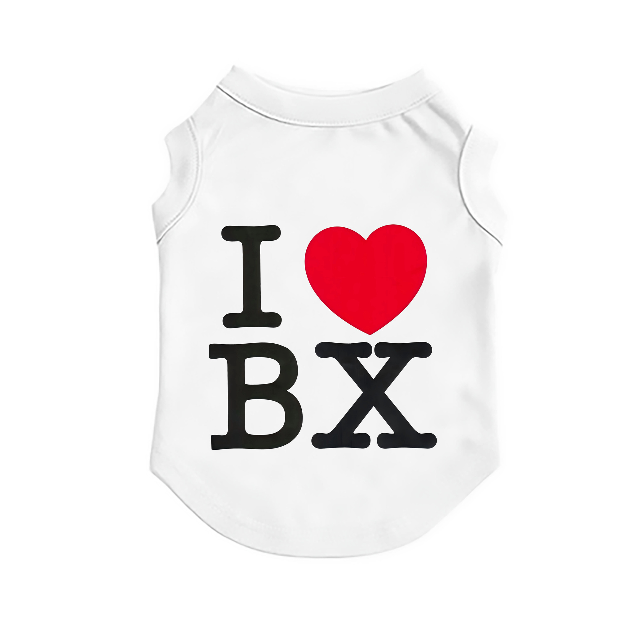 New York Yankees I Love BX Pet Vest – Durable Polyester With Heat Transfer Print – Comfortable And Stylish