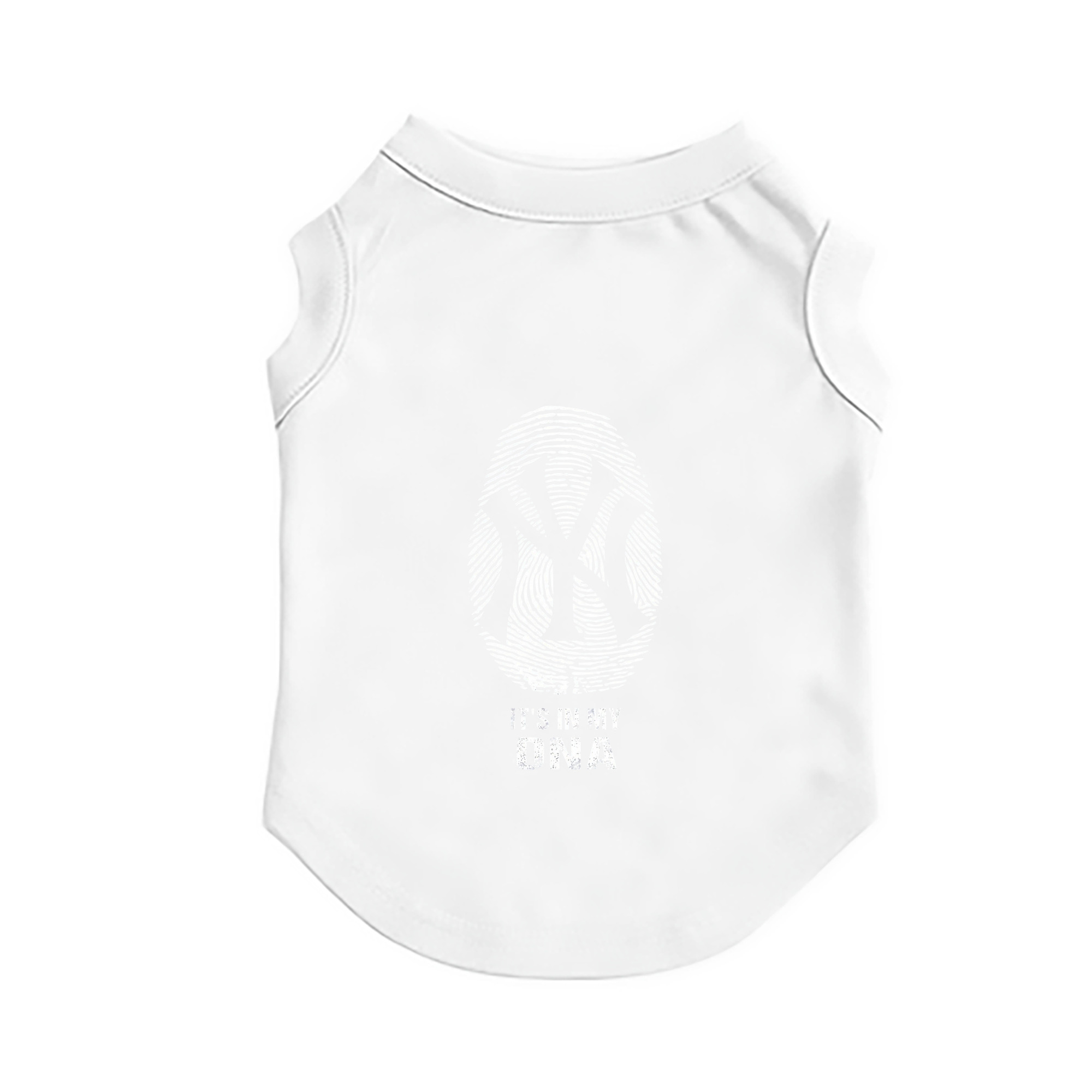New York Yankees It's In My DNA Pet Vest – Durable Polyester With Heat Transfer Print – Comfortable And Stylish