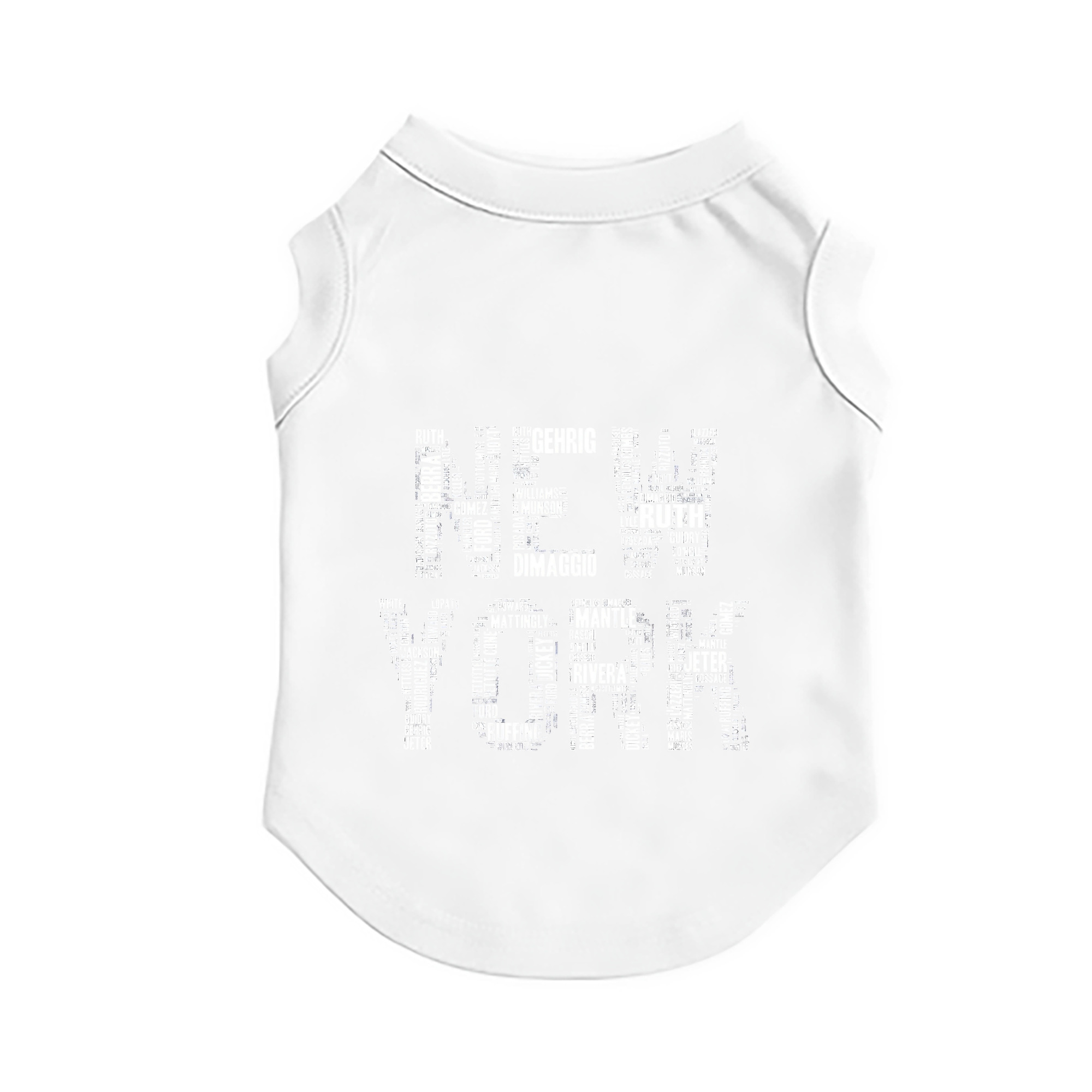New York Yankees 277 Pet Vest – Durable Polyester With Heat Transfer Print – Comfortable And Stylish