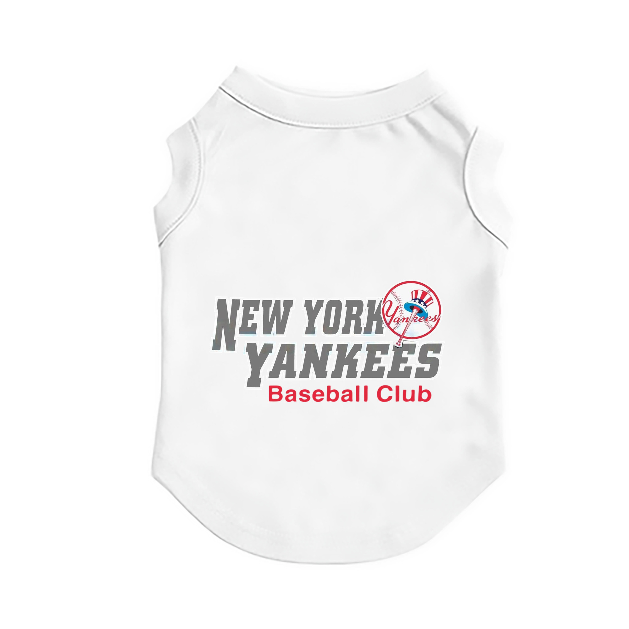 New York Yankees Baseball Club Pet Vest – Durable Polyester With Heat Transfer Print – Comfortable And Stylish