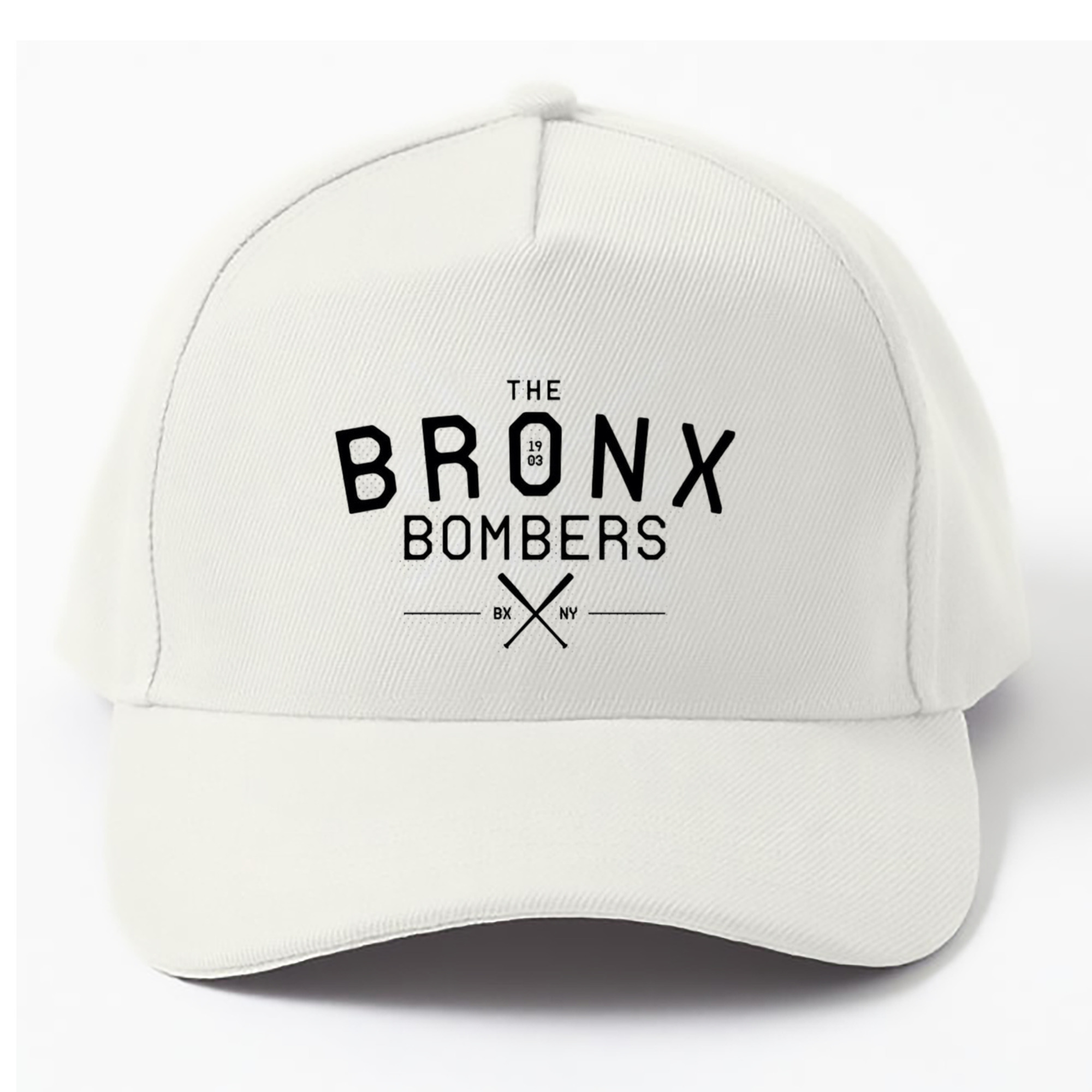 New York Yankees The Bronx Bombers 1903 100% Cotton Baseball Cap – Heat Transfer Print – Comfortable, Durable, Perfect For Sports & Everyday Wear
