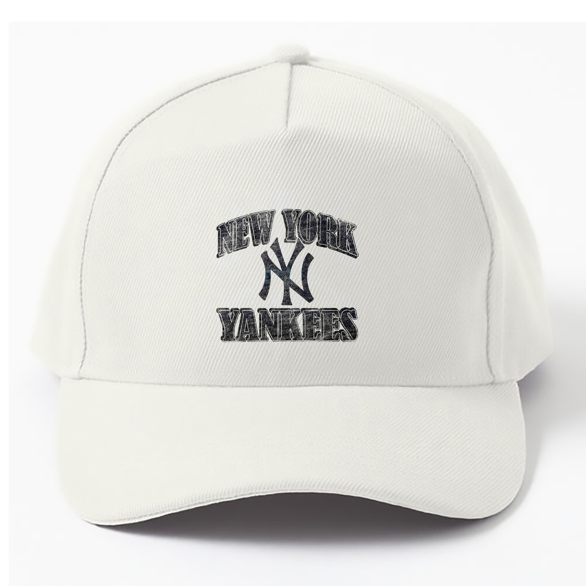 New York Yankees 76 100% Cotton Baseball Cap – Heat Transfer Print – Comfortable, Durable, Perfect For Sports & Everyday Wear