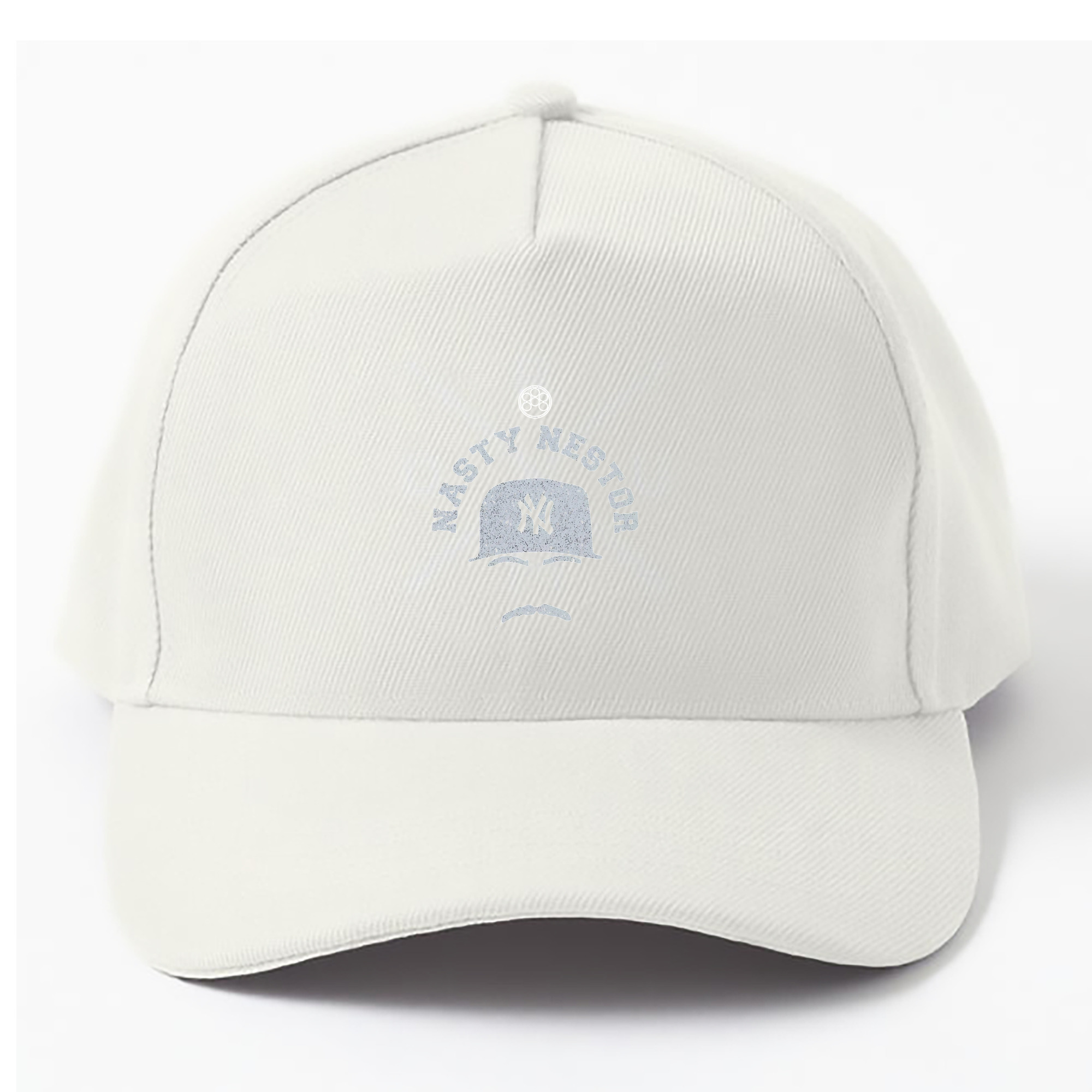 New York Yankees Nasty Nestor 100% Cotton Baseball Cap – Heat Transfer Print – Comfortable, Durable, Perfect For Sports & Everyday Wear