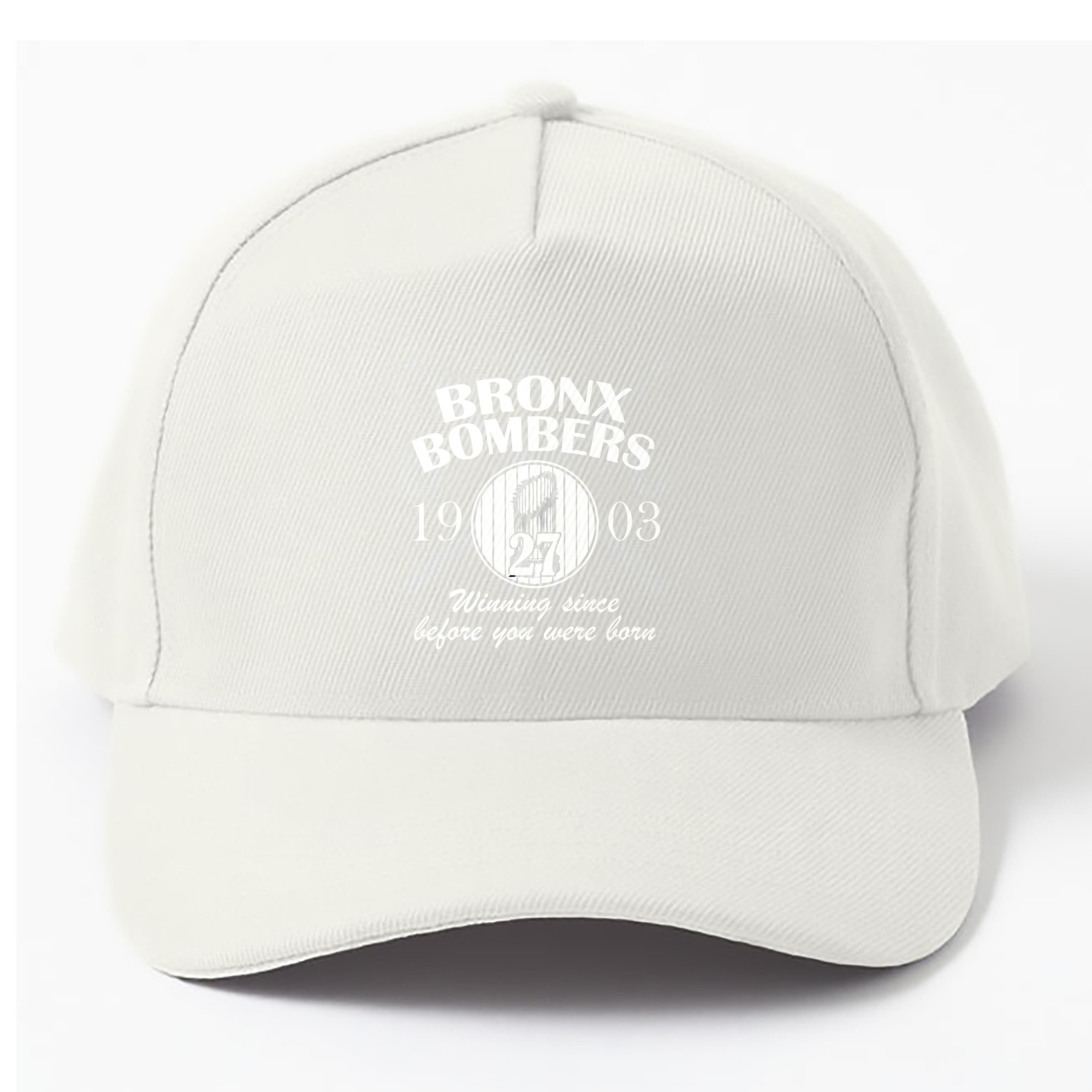 New York Yankees 33 100% Cotton Baseball Cap – Heat Transfer Print – Comfortable, Durable, Perfect For Sports & Everyday Wear