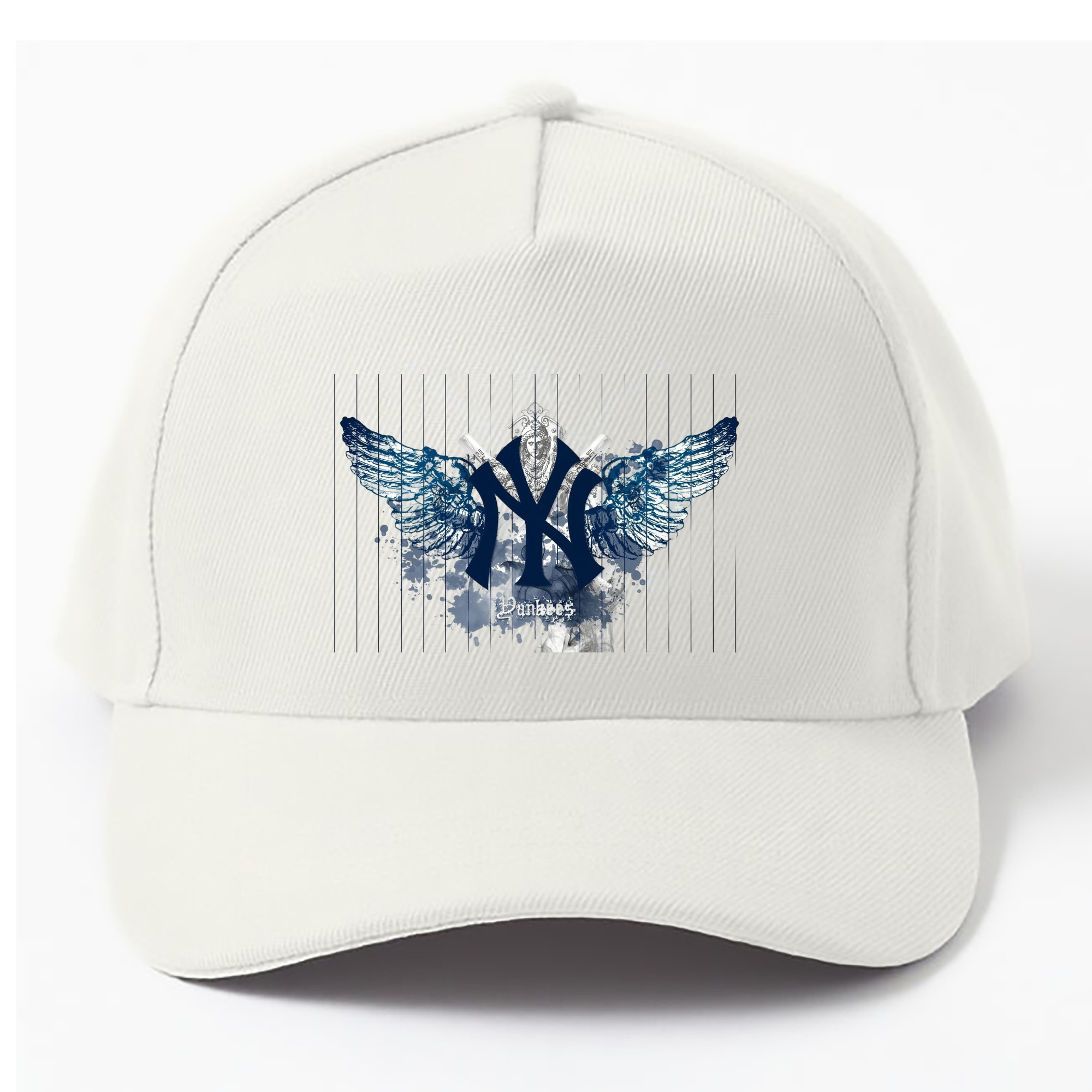 New York Yankees 293 100% Cotton Baseball Cap – Heat Transfer Print – Comfortable, Durable, Perfect For Sports & Everyday Wear