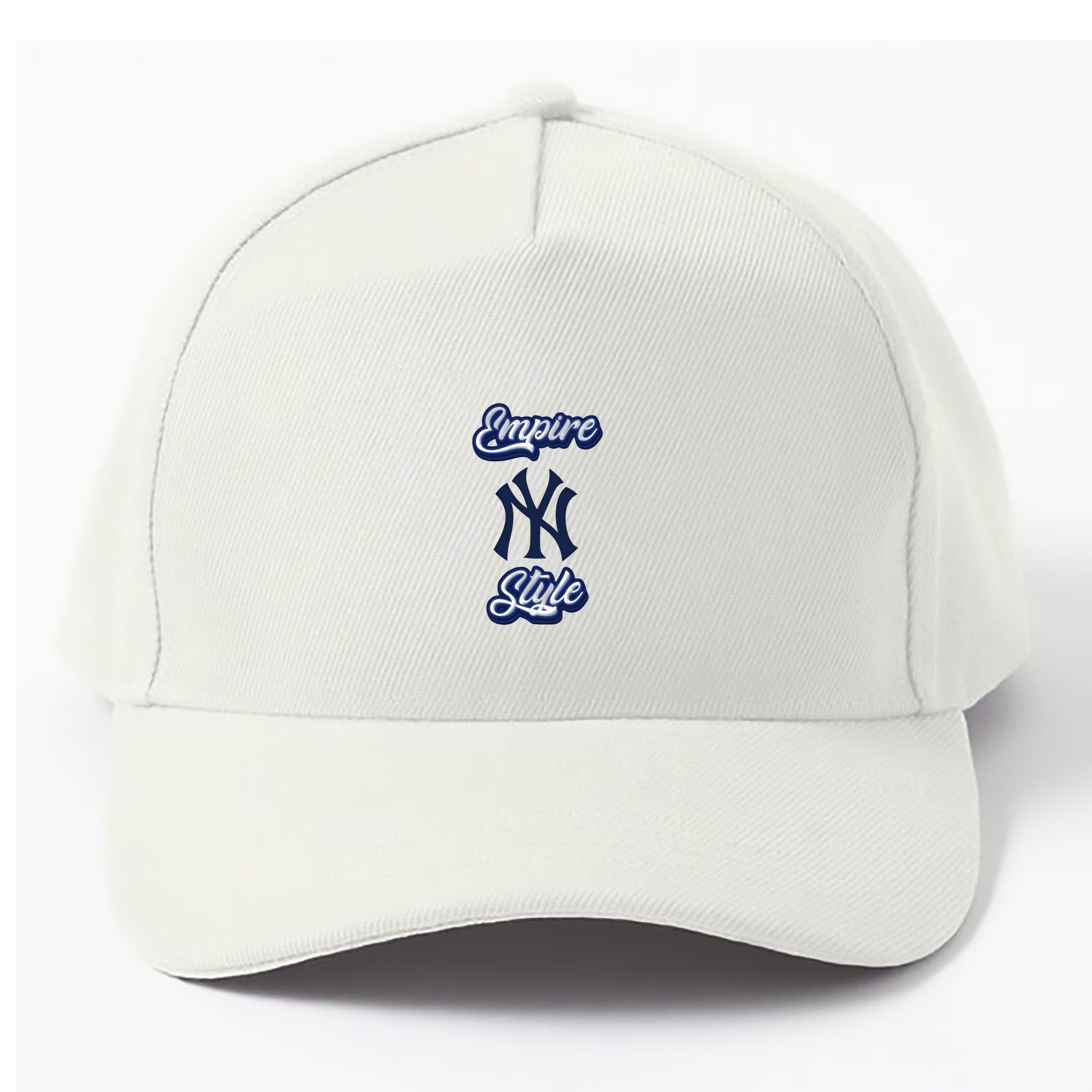 New York Yankees Empire Yankees Style 100% Cotton Baseball Cap – Heat Transfer Print – Comfortable, Durable, Perfect For Sports & Everyday Wear