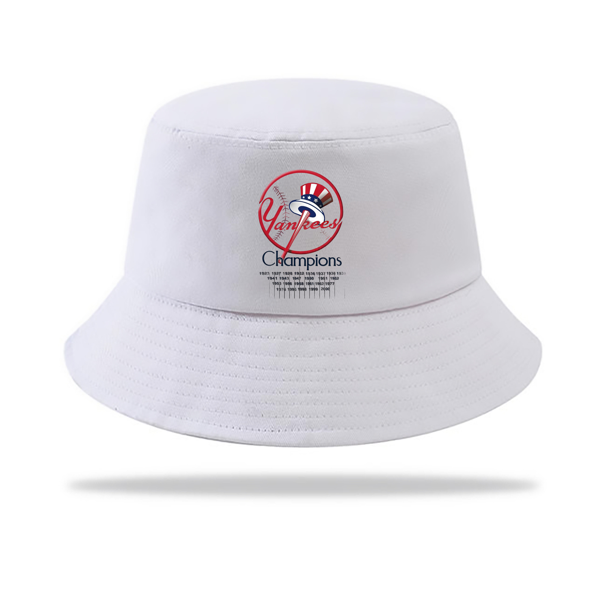 New York Yankees 56 Outdoor Sun Protection Bucket Hat – Lightweight Breathable Knit & Woven Fabric – Ergonomic Wide Brim, Sweat-Absorbent, Stylish & Comfortable For Sports And Everyday Wear