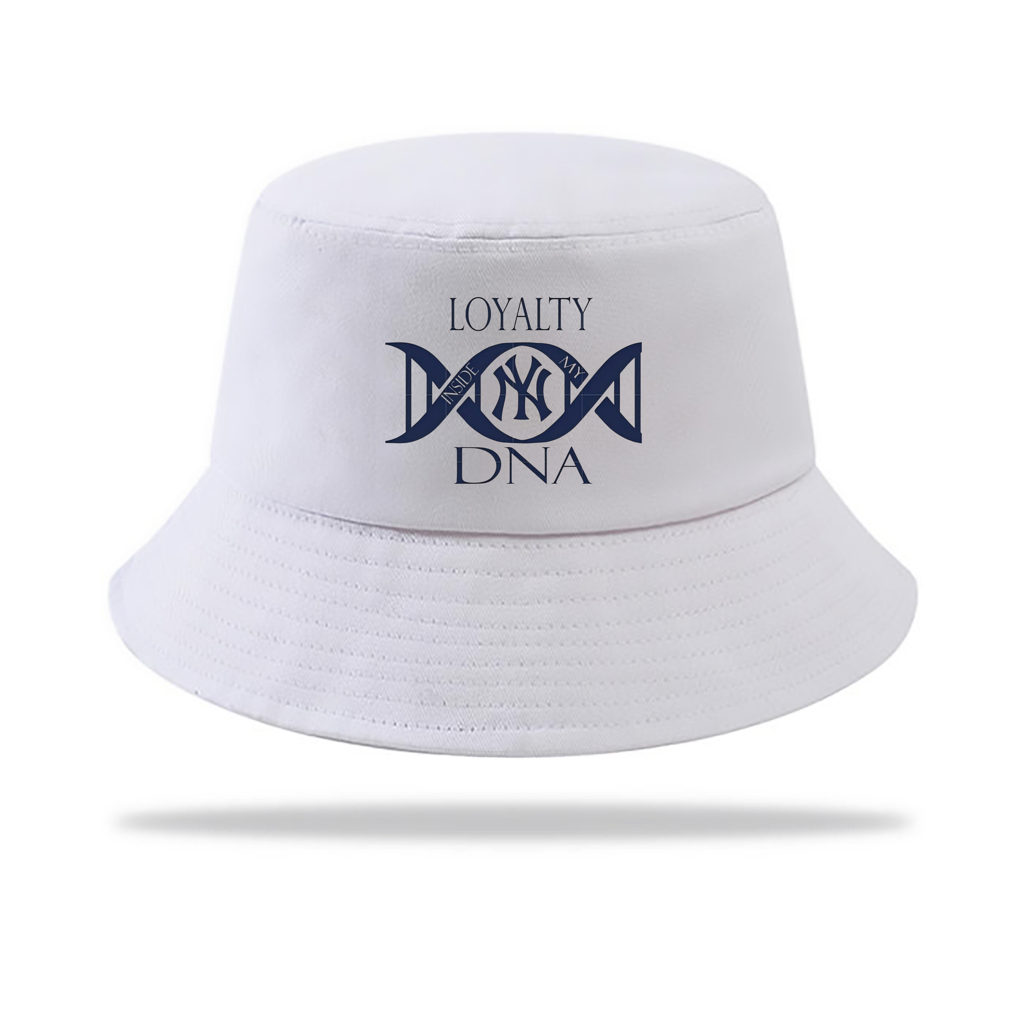 New York Yankees Loyalty DNA Outdoor Sun Protection Bucket Hat – Lightweight Breathable Knit & Woven Fabric – Ergonomic Wide Brim, Sweat-Absorbent, Stylish & Comfortable For Sports And Everyday Wear