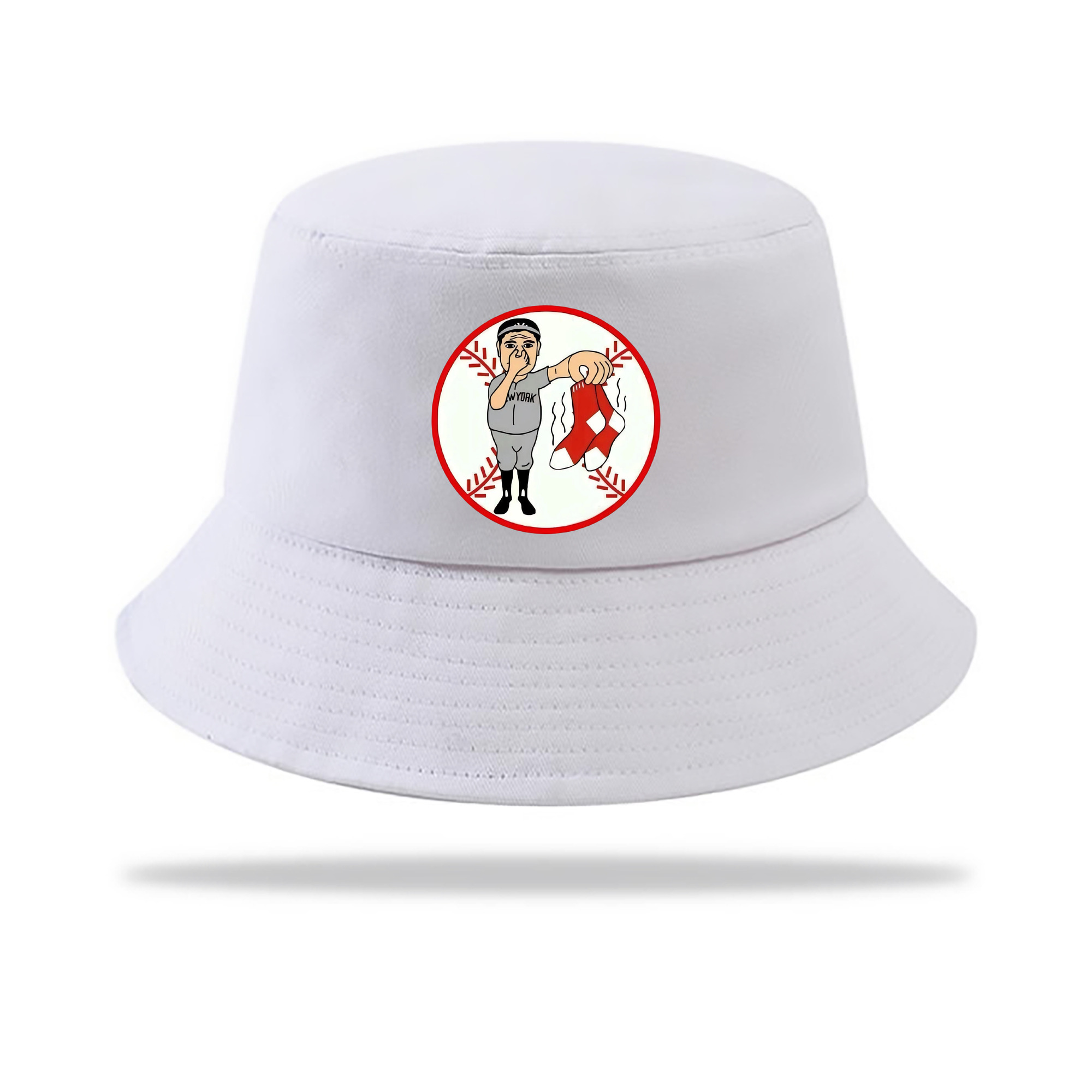 New York Yankees Duty Red Sox Outdoor Sun Protection Bucket Hat – Lightweight Breathable Knit & Woven Fabric – Ergonomic Wide Brim, Sweat-Absorbent, Stylish & Comfortable For Sports And Everyday Wear