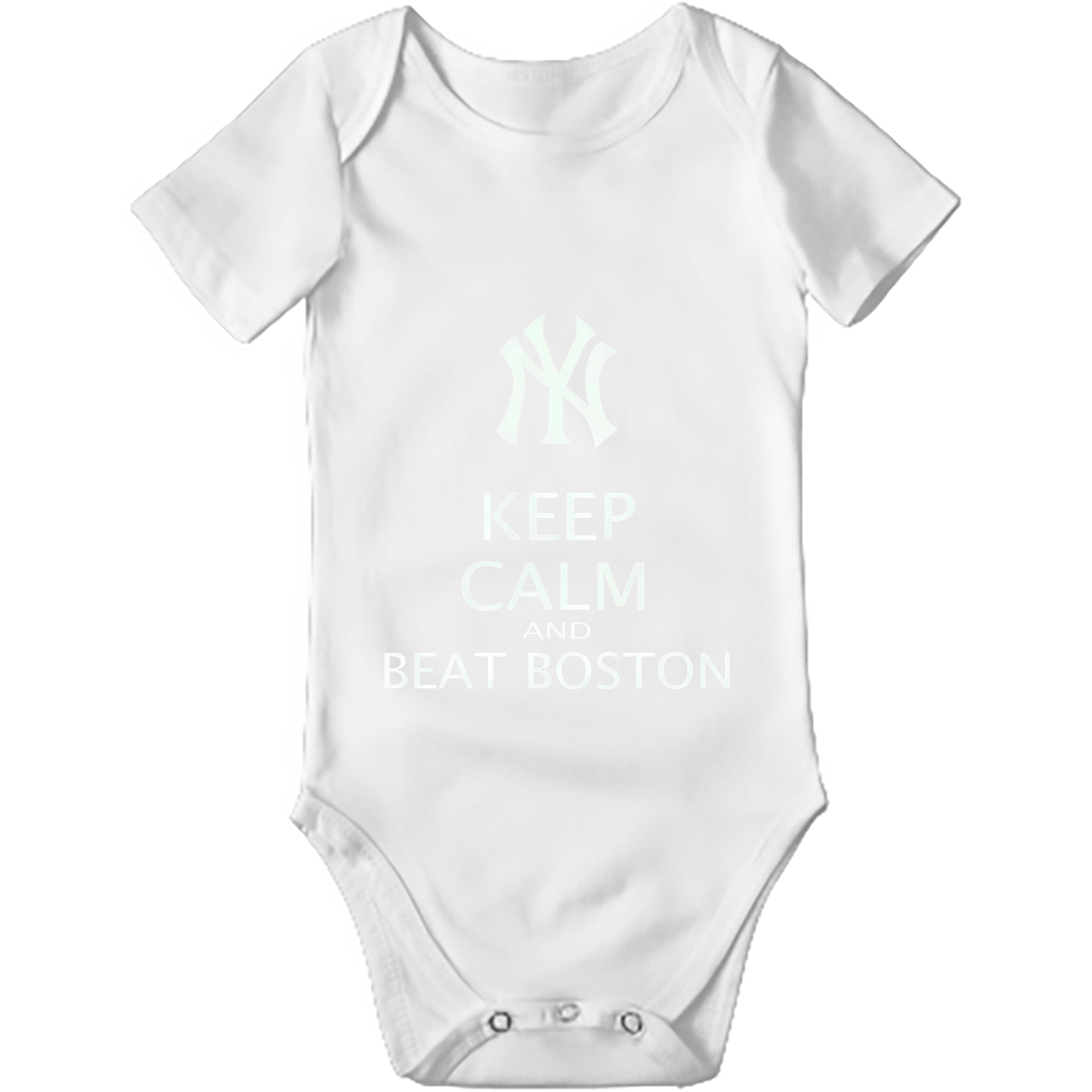 New York Yankees 26 Baby Short Sleeve Romper – 100% Cotton Soft & Breathable Digital Print Onesie With Easy Snap Closure And Envelope Shoulder – Comfortable For Daily Wear & Travel