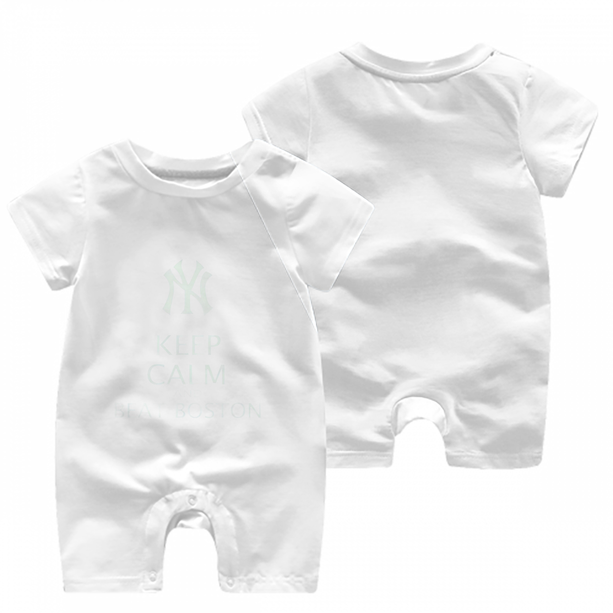 New York Yankees 26 Baby Short Sleeve Onesie – 100% Cotton Soft & Breathable Digital Print Romper – Double-Sided Print, Snap Closure For Easy Diaper Changes – Comfortable For Boys & Girls