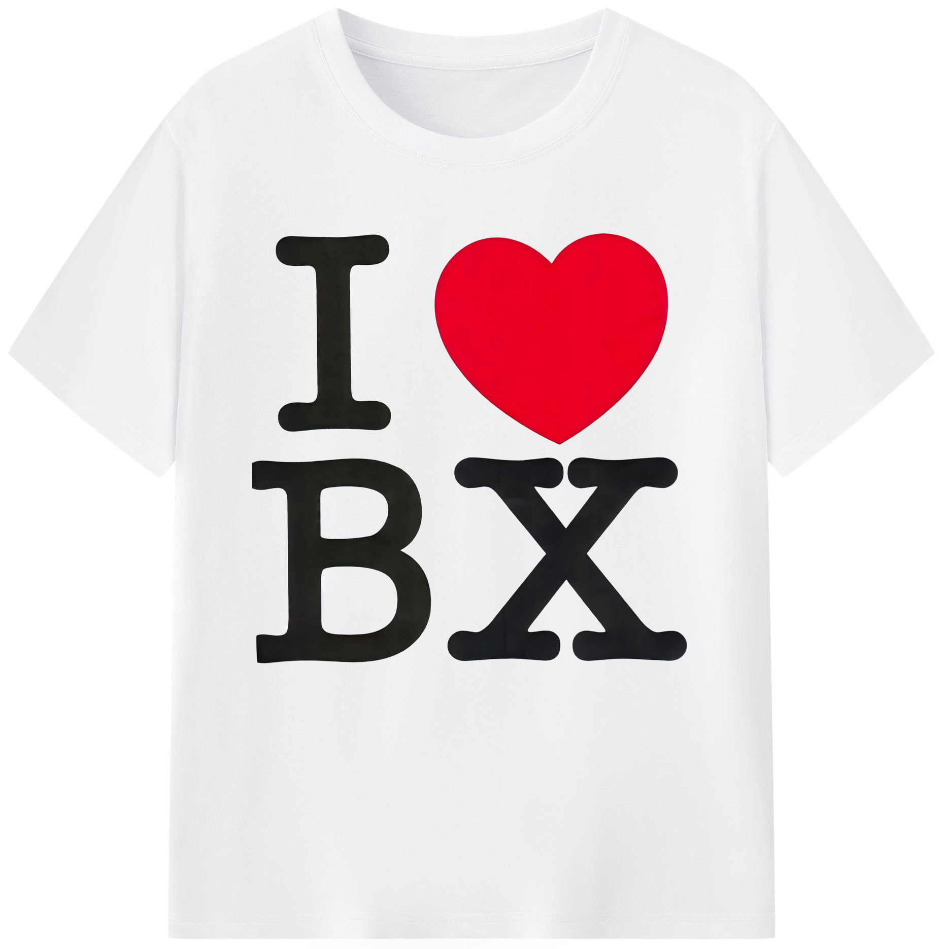 New York Yankees I Love BX 180g Cotton T-Shirt With Front Heat Transfer Print – Soft, Lightweight, Fitted Design – Comfortable Casual Wear For Sports & Everyday Use