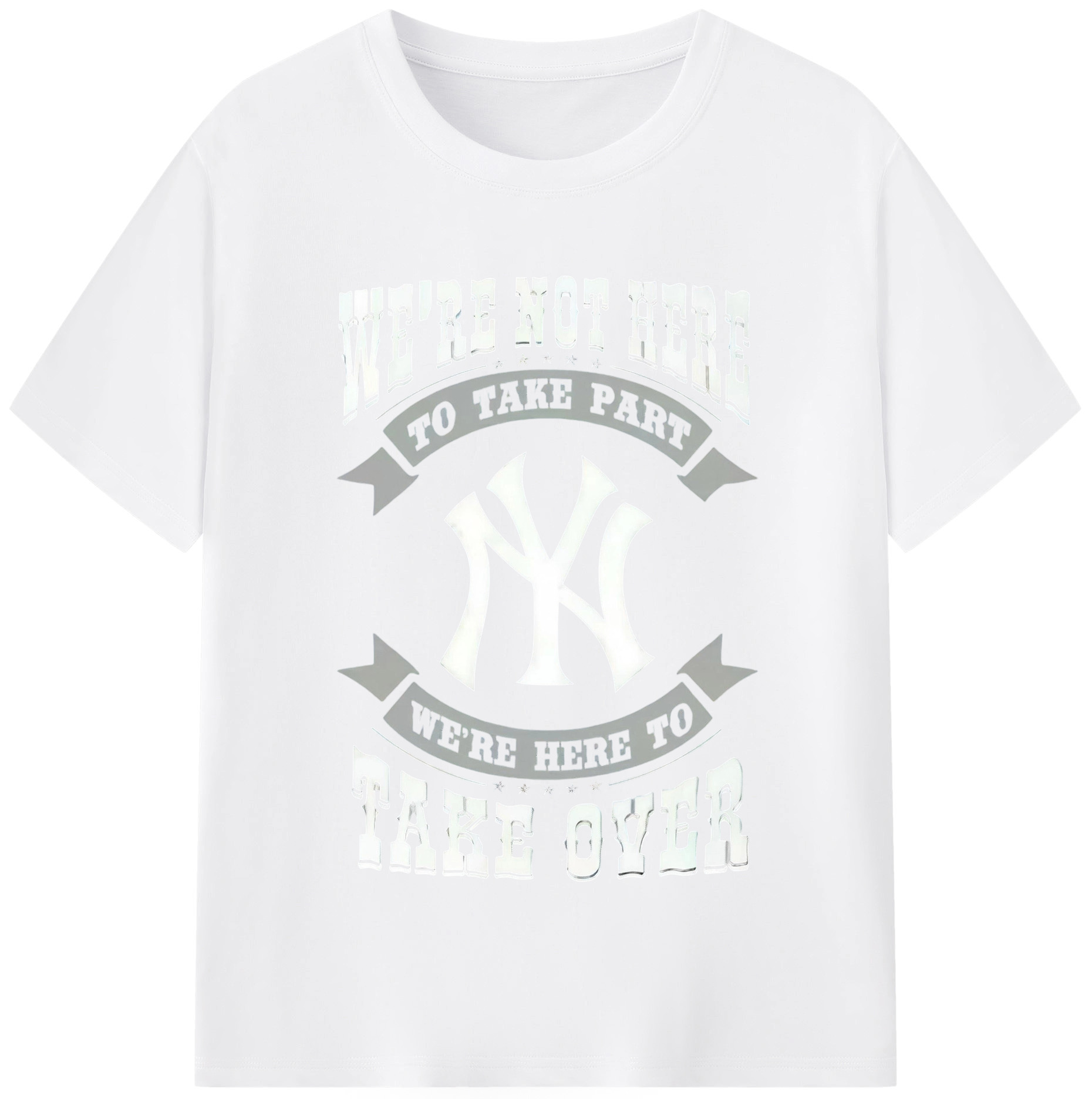 New York Yankees 276 180g Cotton T-Shirt With Front Heat Transfer Print – Soft, Lightweight, Fitted Design – Comfortable Casual Wear For Sports & Everyday Use
