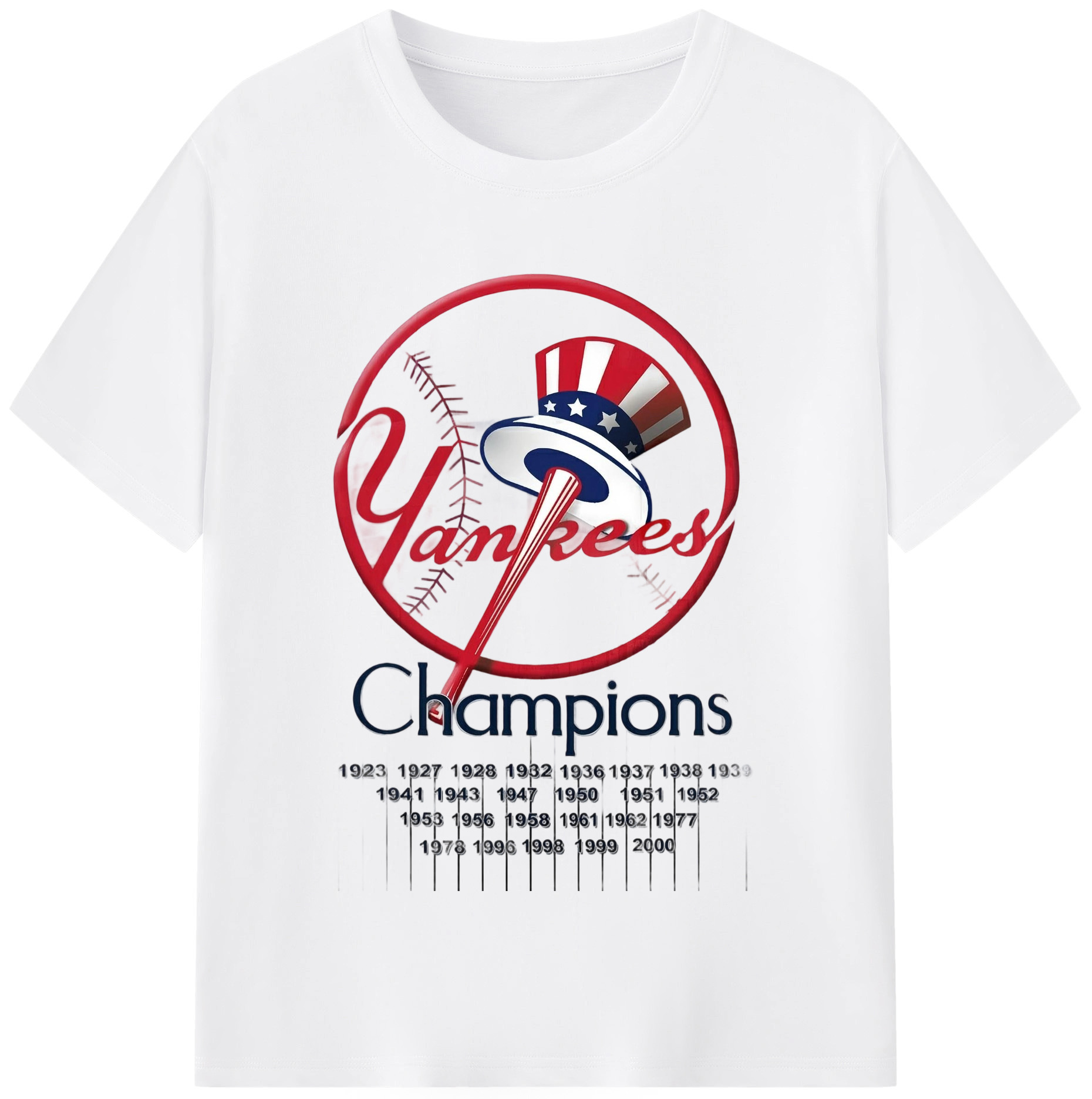 New York Yankees 56 Combed Cotton T-Shirt 180g With Front Heat Transfer Print – Soft, Lightweight, Fitted Design – Stylish Casual Wear For Sports & Everyday Use