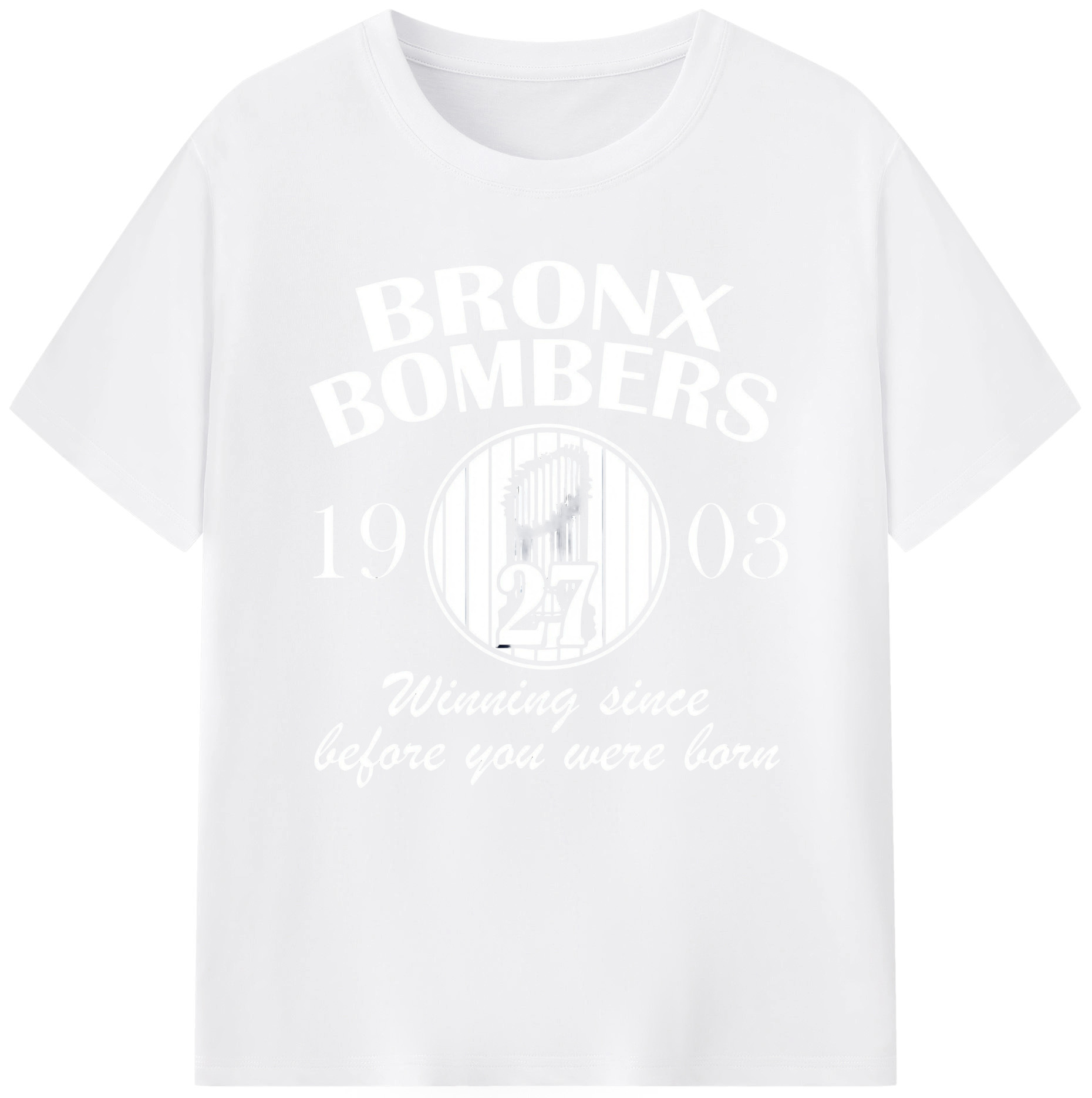 New York Yankees 33 Combed Cotton T-Shirt 180g With Front Heat Transfer Print – Soft, Lightweight, Fitted Design – Stylish Casual Wear For Sports & Everyday Use