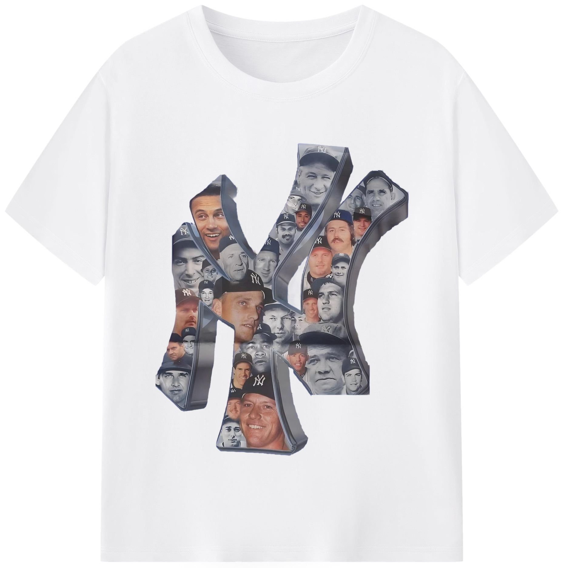 New York Yankees 279 Combed Cotton T-Shirt 180g With Front Heat Transfer Print – Soft, Lightweight, Fitted Design – Stylish Casual Wear For Sports & Everyday Use