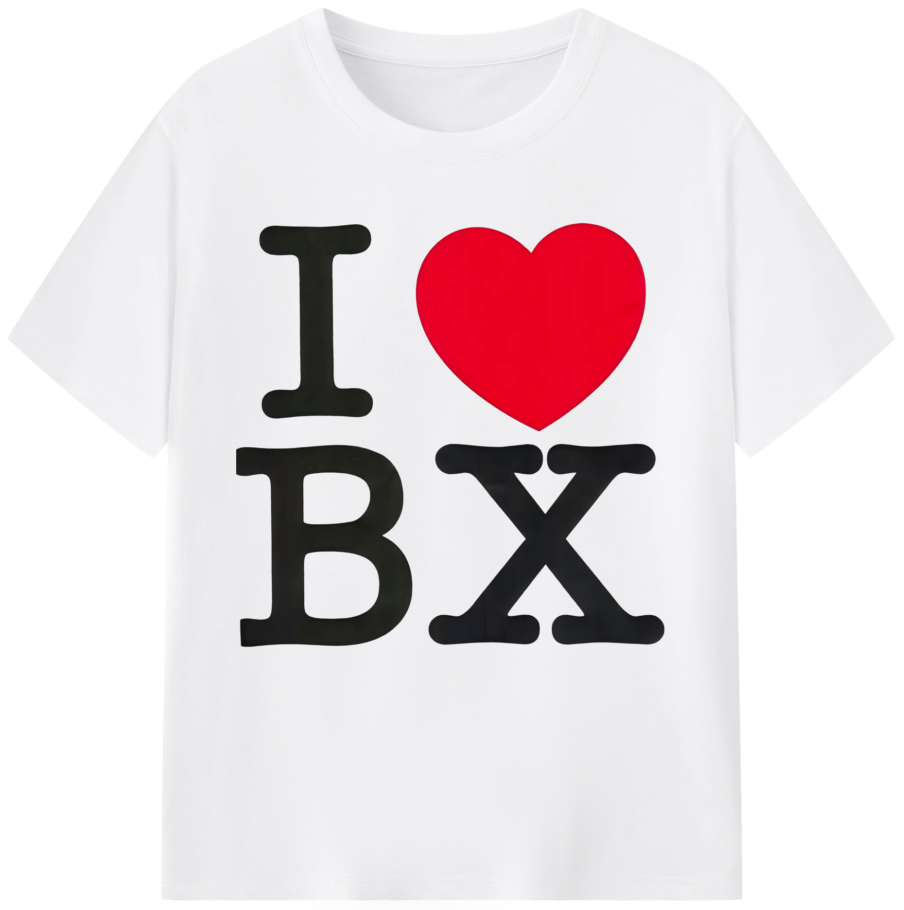 New York Yankees I Love BX Combed Cotton T-Shirt 180g With Front Heat Transfer Print – Soft, Lightweight, Fitted Design – Stylish Casual Wear For Sports & Everyday Use