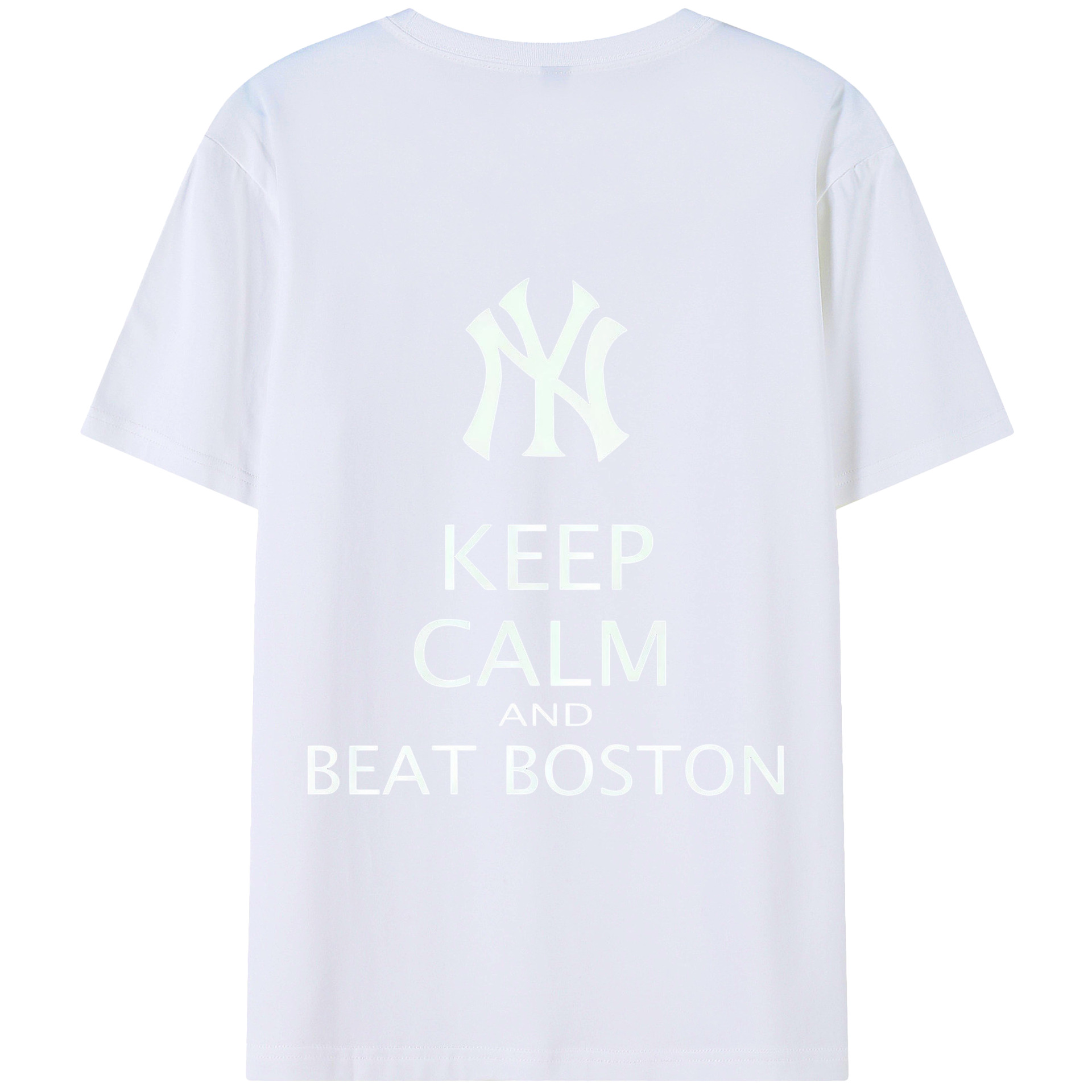 New York Yankees 26 180g Combed Cotton T-Shirt With Back Heat Transfer Print – Soft, Lightweight, Fitted Design – Stylish Casual Wear For Sports & Everyday Use