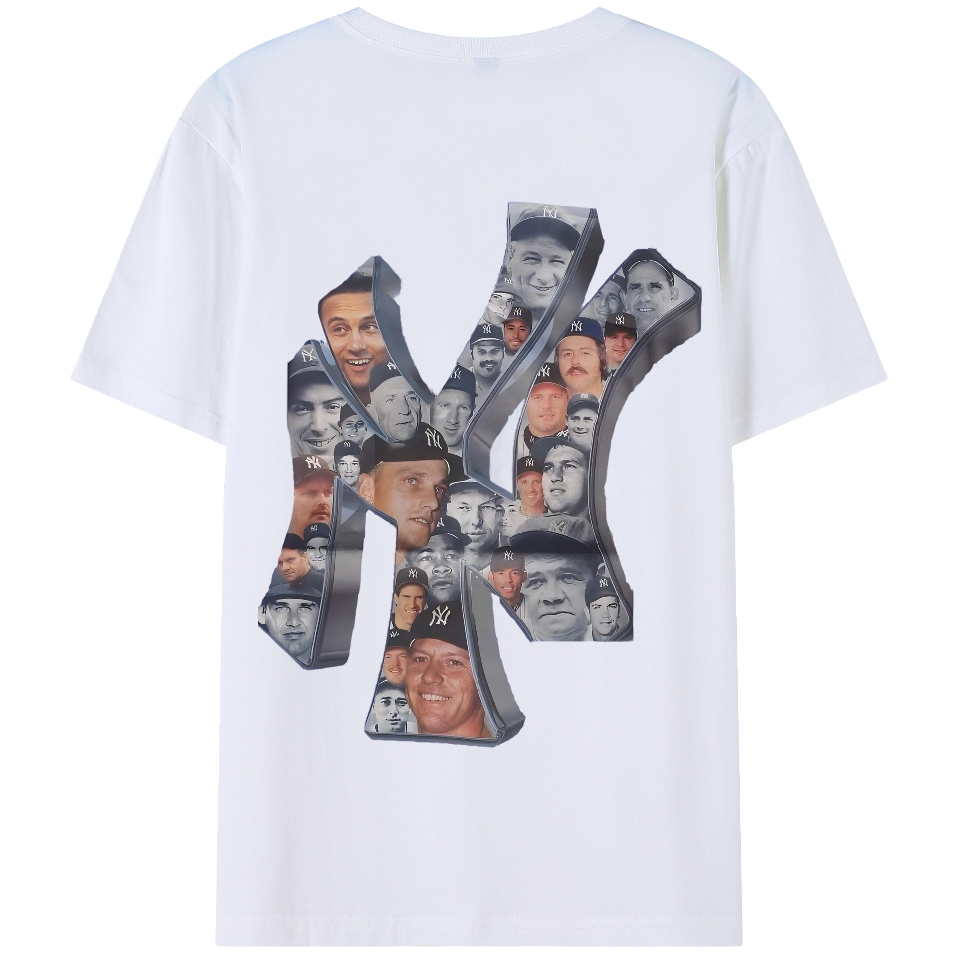 New York Yankees 279 180g Combed Cotton T-Shirt With Back Heat Transfer Print – Soft, Lightweight, Fitted Design – Stylish Casual Wear For Sports & Everyday Use