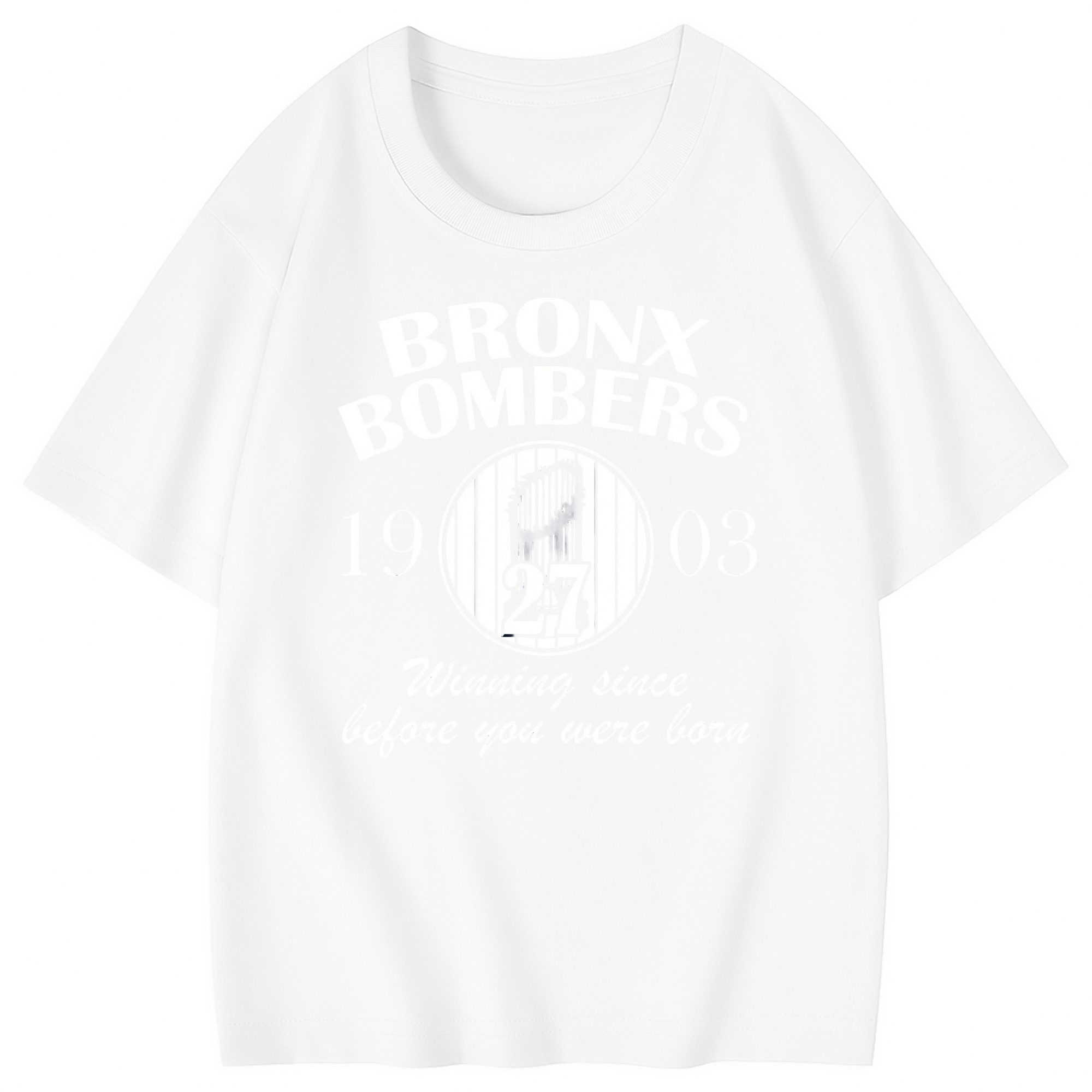 New York Yankees 33 Combed Cotton Kids T-Shirt 180g With Front Heat Transfer Print – Soft, Lightweight, Side-Seamed Design – Stylish And Comfortable Casual Wear For Everyday Activities