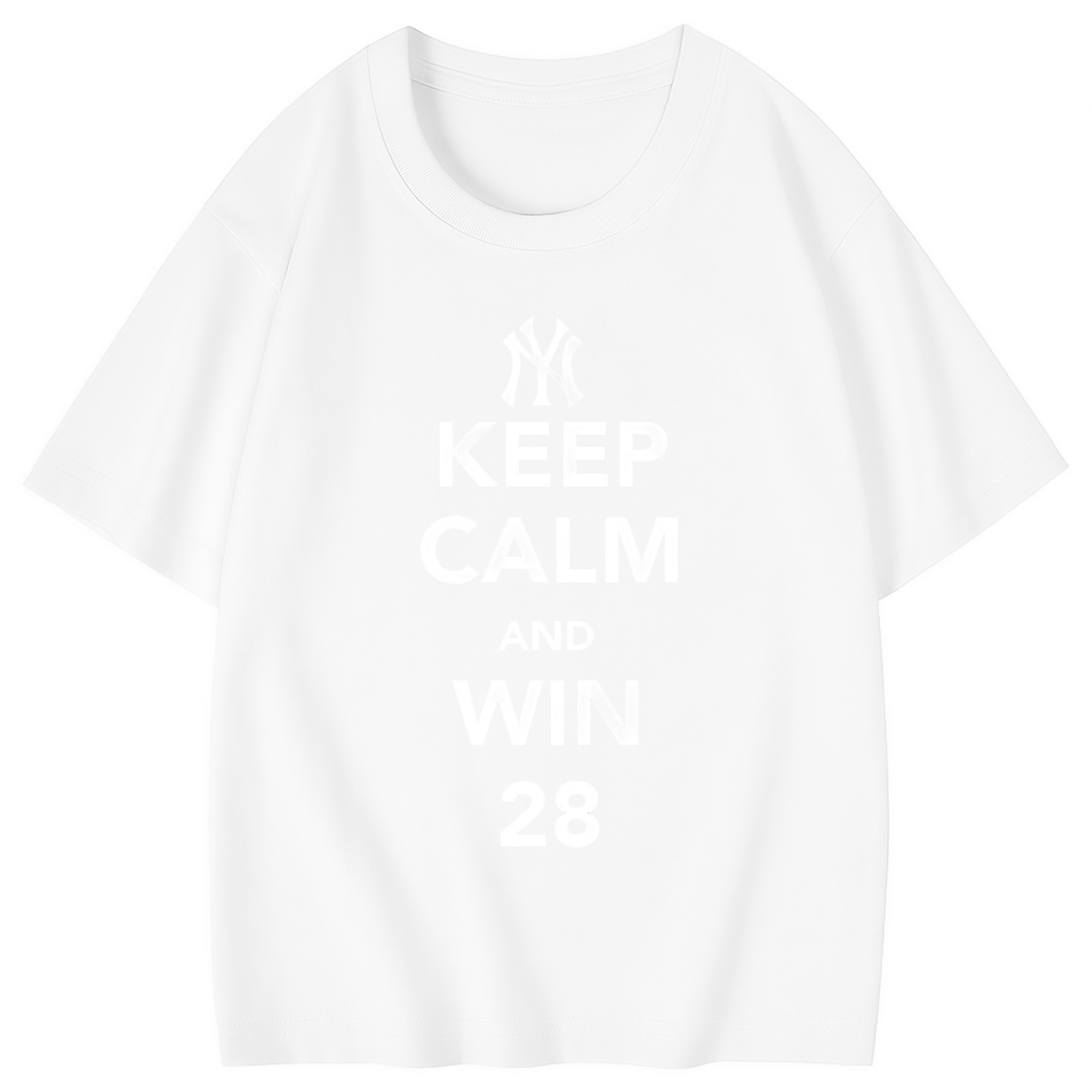 New York Yankees 47 Combed Cotton Kids T-Shirt 180g With Front Heat Transfer Print – Soft, Lightweight, Side-Seamed Design – Stylish And Comfortable Casual Wear For Everyday Activities