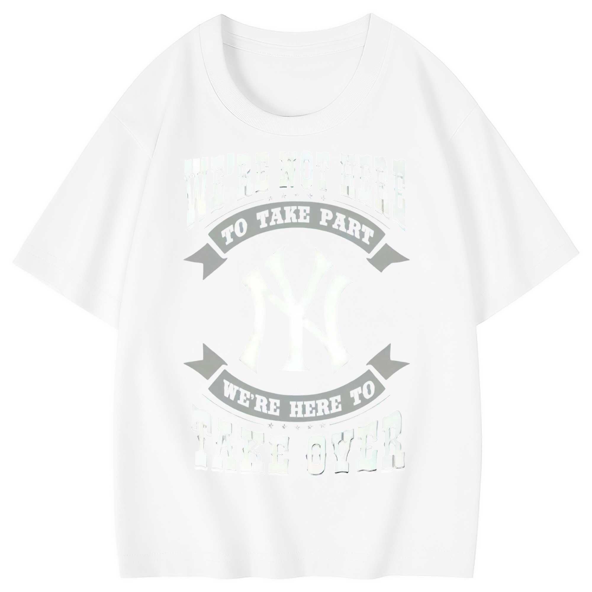 New York Yankees 276 Combed Cotton Kids T-Shirt 180g With Front Heat Transfer Print – Soft, Lightweight, Side-Seamed Design – Stylish And Comfortable Casual Wear For Everyday Activities