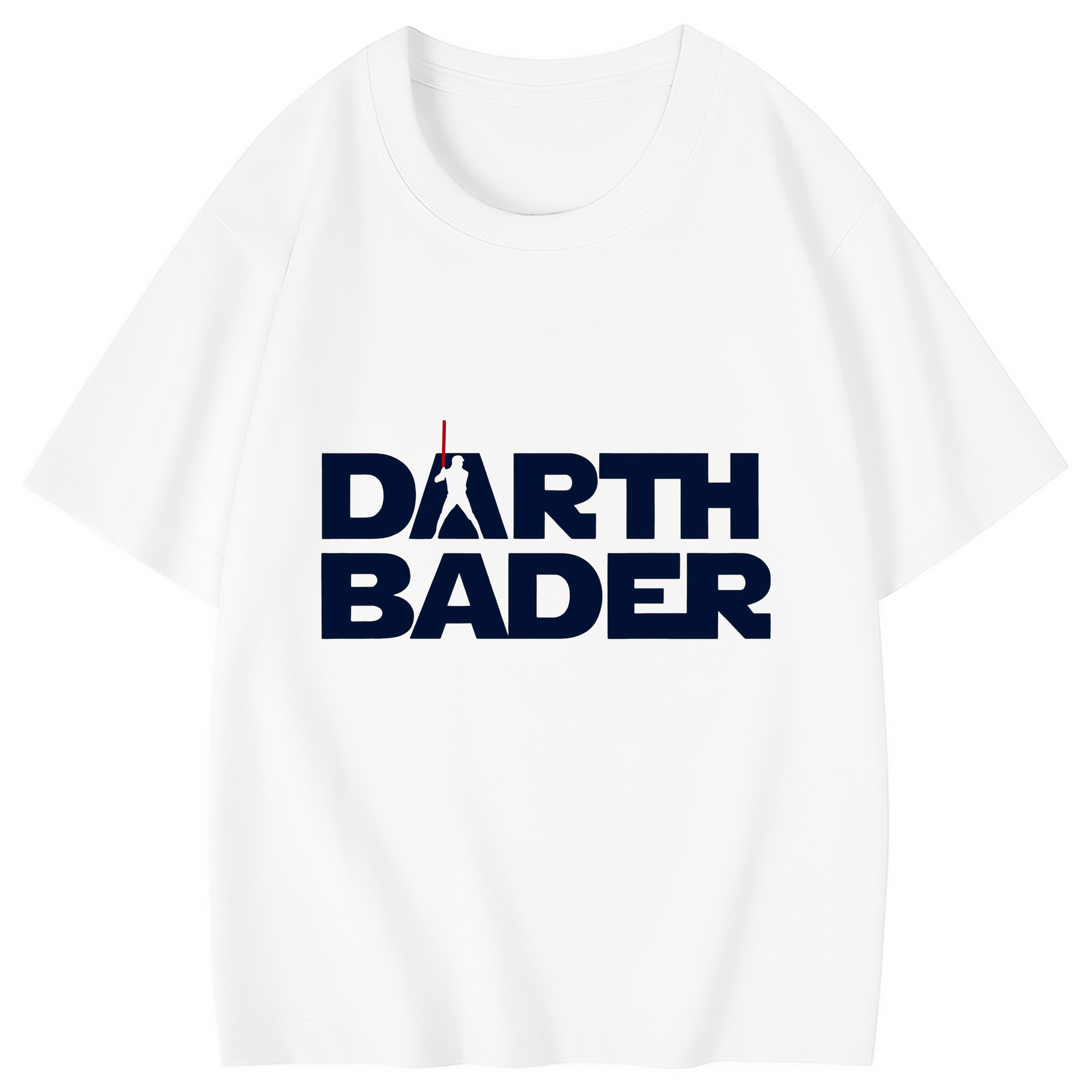 New York Yankees Harrison Bader Darth Bader Combed Cotton Kids T-Shirt 180g With Front Heat Transfer Print – Soft, Lightweight, Side-Seamed Design – Stylish And Comfortable Casual Wear For Everyday Activities