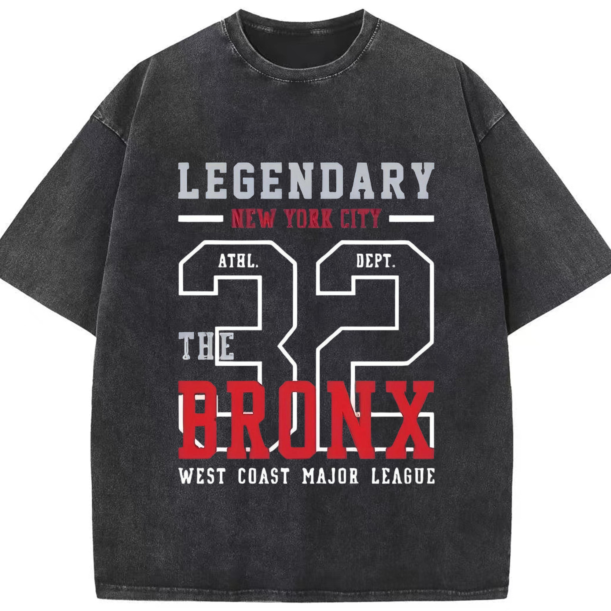 New York Yankees 24 Washed Vintage Look 230g Cotton Oversized T-Shirt With Front Heat Transfer Print – Soft, Lightweight, Stylish Fit – Comfortable Casual Wear For Sports & Everyday Use