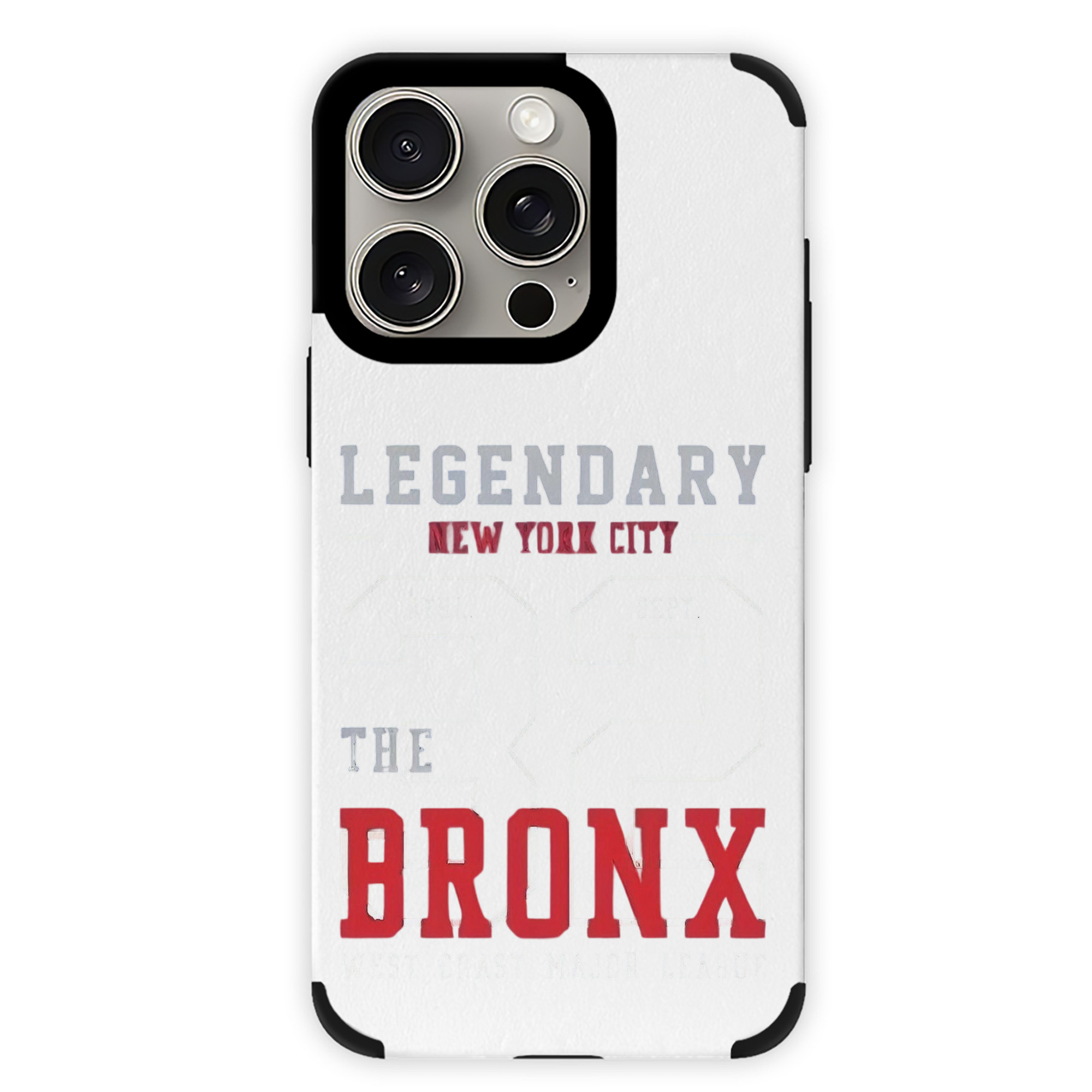 New York Yankees 24 IPhone 15 Pro Max PU Leather Case – Soft Lining, 360° Protection – Precise Fit, 3D Buttons, Easy Charging – Anti-Yellowing, Easy To Clean