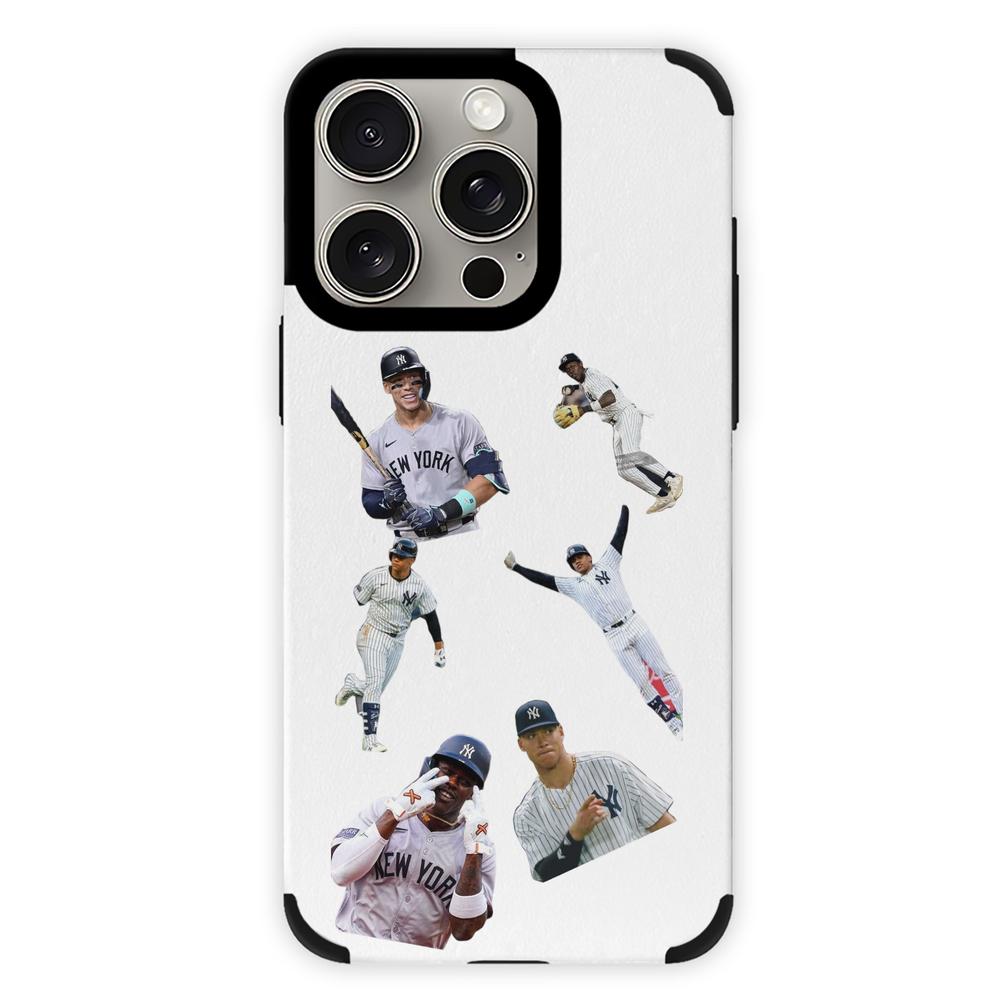 New York Yankees 284 IPhone 15 Pro Max PU Leather Case – Soft Lining, 360° Protection – Precise Fit, 3D Buttons, Easy Charging – Anti-Yellowing, Easy To Clean