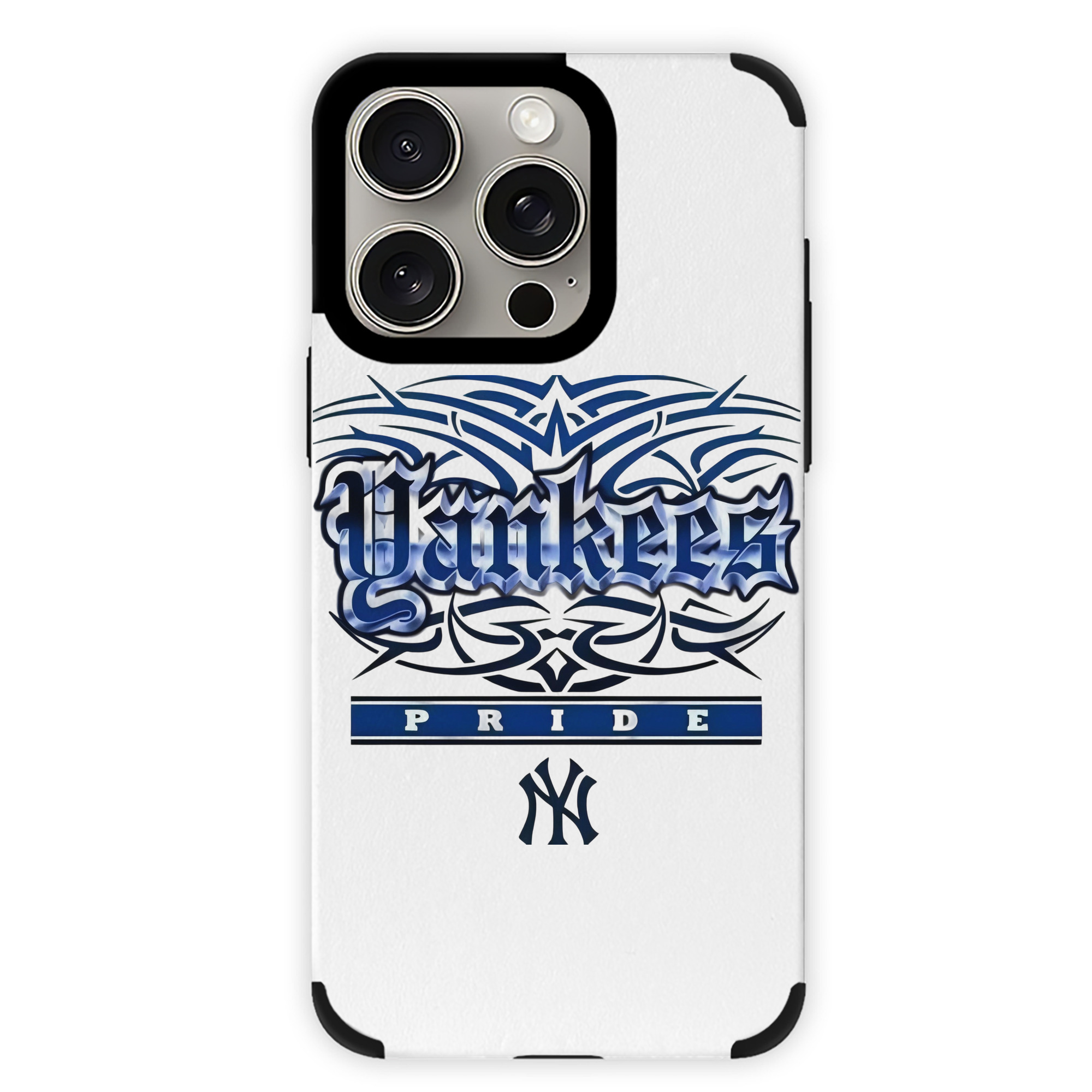 New York Yankees 278 IPhone 15 Pro Max PU Leather Case – Soft Lining, 360° Protection – Precise Fit, 3D Buttons, Easy Charging – Anti-Yellowing, Easy To Clean