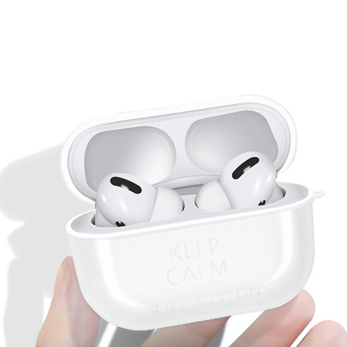New York Yankees 26 AirPods Pro Hard Case White With Keychain, Durable Flexible PC, Precise Cutouts, Anti-Fingerprint, Yellowing & Scratch Resistant, Full Protection, Washable