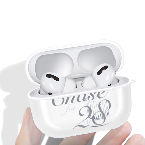 New York Yankees The Chase for 28 AirPods Pro Hard Case White With Keychain, Durable Flexible PC, Precise Cutouts, Anti-Fingerprint, Yellowing & Scratch Resistant, Full Protection, Washable