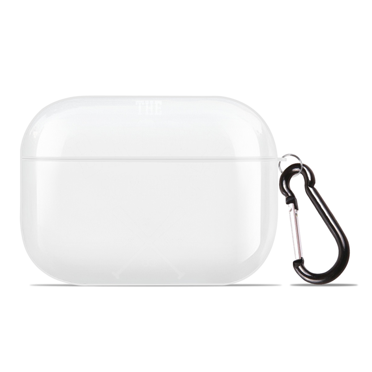 New York Yankees 45 AirPods Pro Hard Case White With Keychain, Durable Flexible PC, Precise Cutouts, Anti-Fingerprint, Yellowing & Scratch Resistant, Full Protection, Washable
