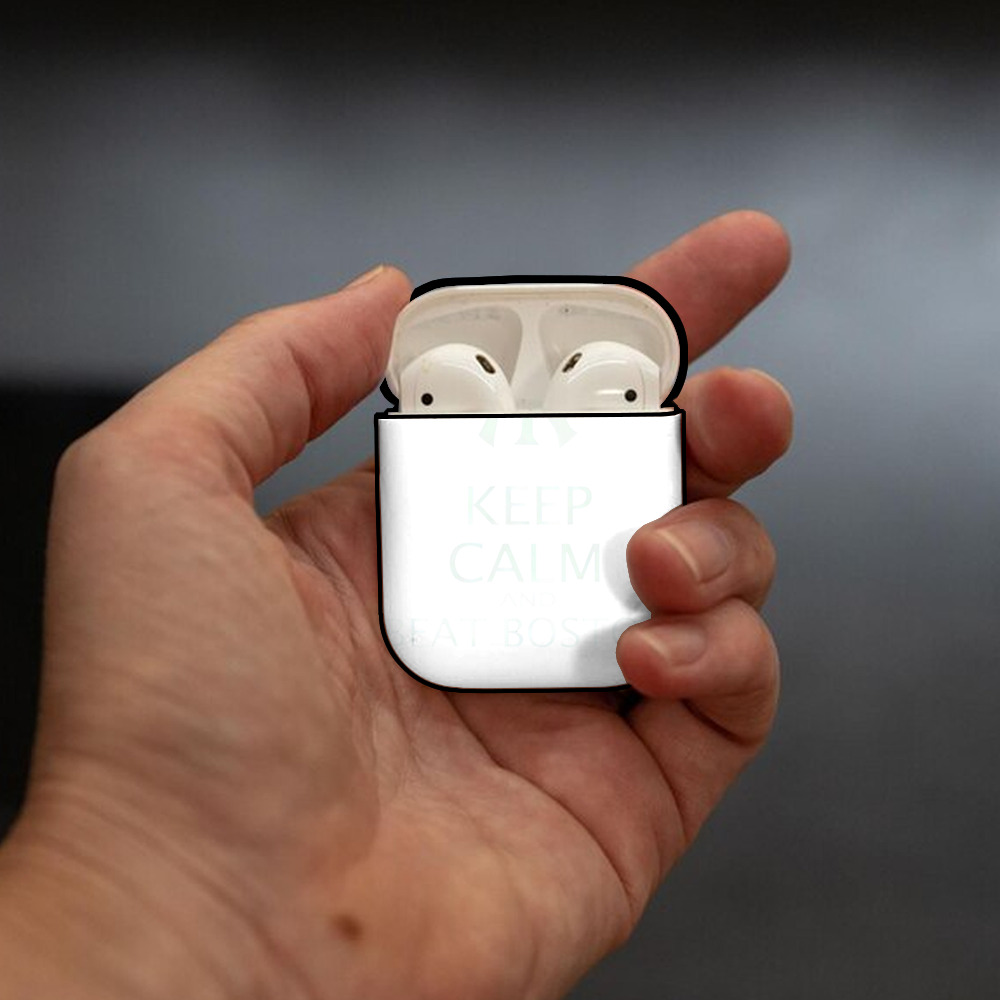 New York Yankees 26 AirPods 2 Case Hard Shell Black, Flexible PC Material, Precise Cutouts, Full Protection, Anti-Fingerprint, Washable, Includes Keychain – Durable & Slim Design