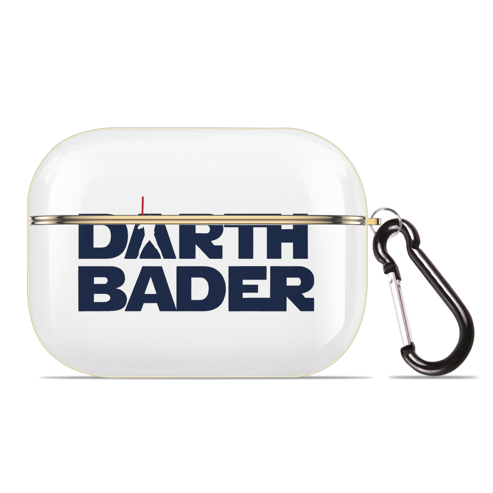 New York Yankees Harrison Bader Darth Bader Luxury Gold AirPods Pro Case With Keychain, Flexible PC Material, Full Protection, Precise Cutouts, Anti-Fingerprint, Washable, Durable Design