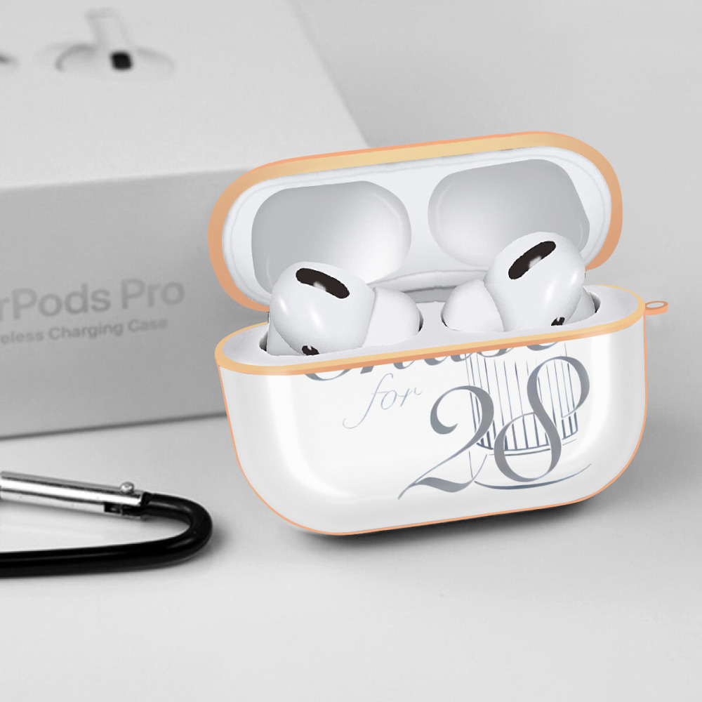 New York Yankees The Chase for 28 AirPods Pro Protective Case Rose Gold, Flexible PC Material, Precise Fit, Anti-Slip Cover, Full Protection, Fingerprint Resistant, Washable With Keychain