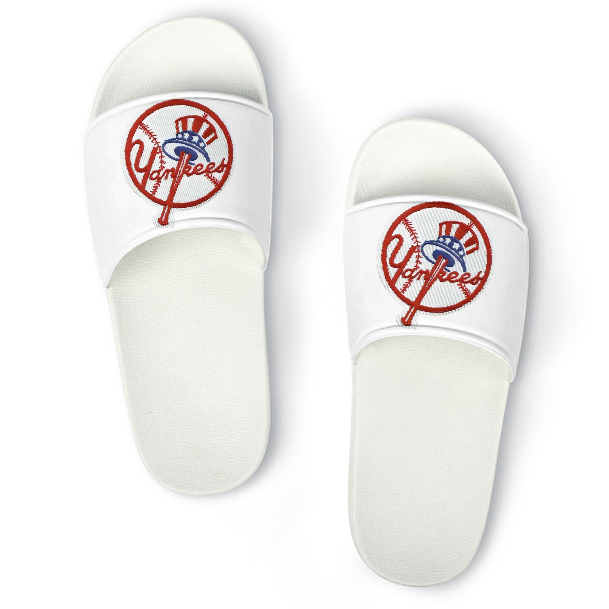 New York Yankees LOGO PVC Home Slippers For Men & Women – Durable, Comfortable, Waterproof, Non-Slip, Stylish Casual Indoor & Outdoor Sandals