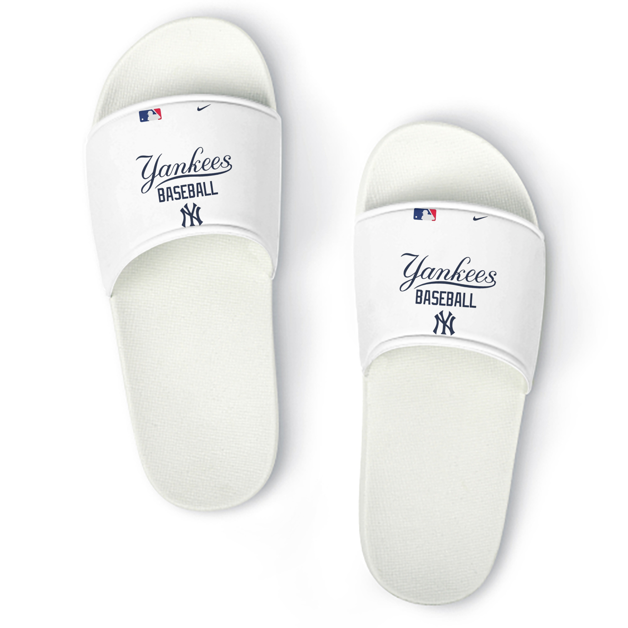 New York Yankees Baseball PVC Home Slippers For Men & Women – Durable, Comfortable, Waterproof, Non-Slip, Stylish Casual Indoor & Outdoor Sandals