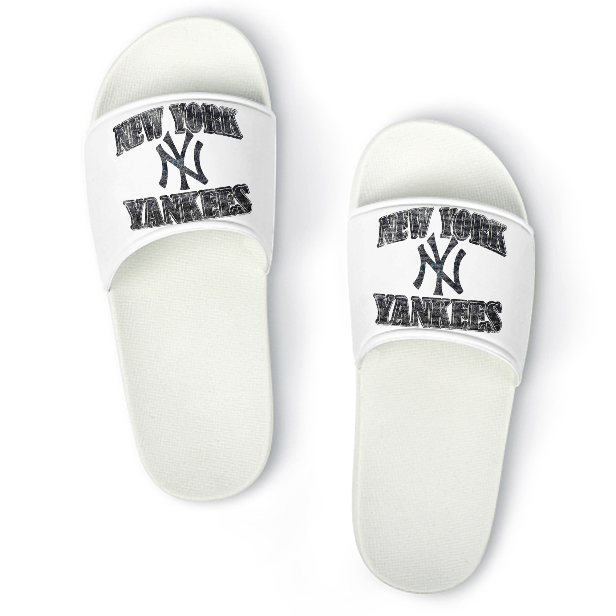 New York Yankees 76 PVC Home Slippers For Men & Women – Durable, Comfortable, Waterproof, Non-Slip, Stylish Casual Indoor & Outdoor Sandals