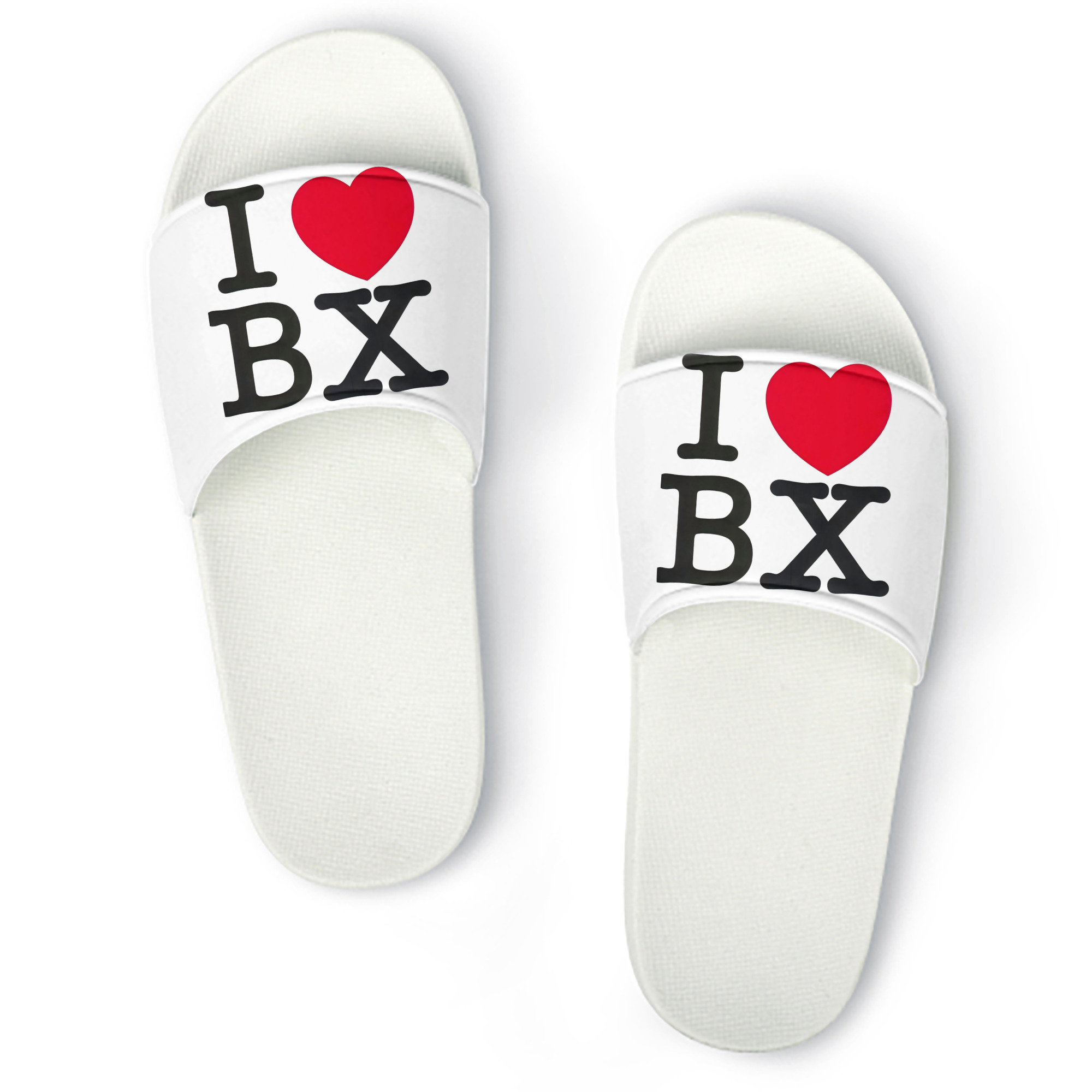 New York Yankees I Love BX PVC Home Slippers For Men & Women – Durable, Comfortable, Waterproof, Non-Slip, Stylish Casual Indoor & Outdoor Sandals
