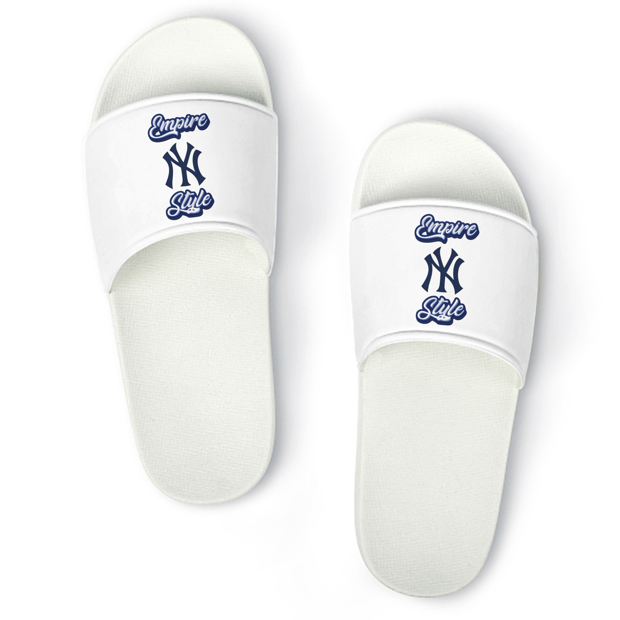 New York Yankees Empire Yankees Style PVC Home Slippers For Men & Women – Durable, Comfortable, Waterproof, Non-Slip, Stylish Casual Indoor & Outdoor Sandals