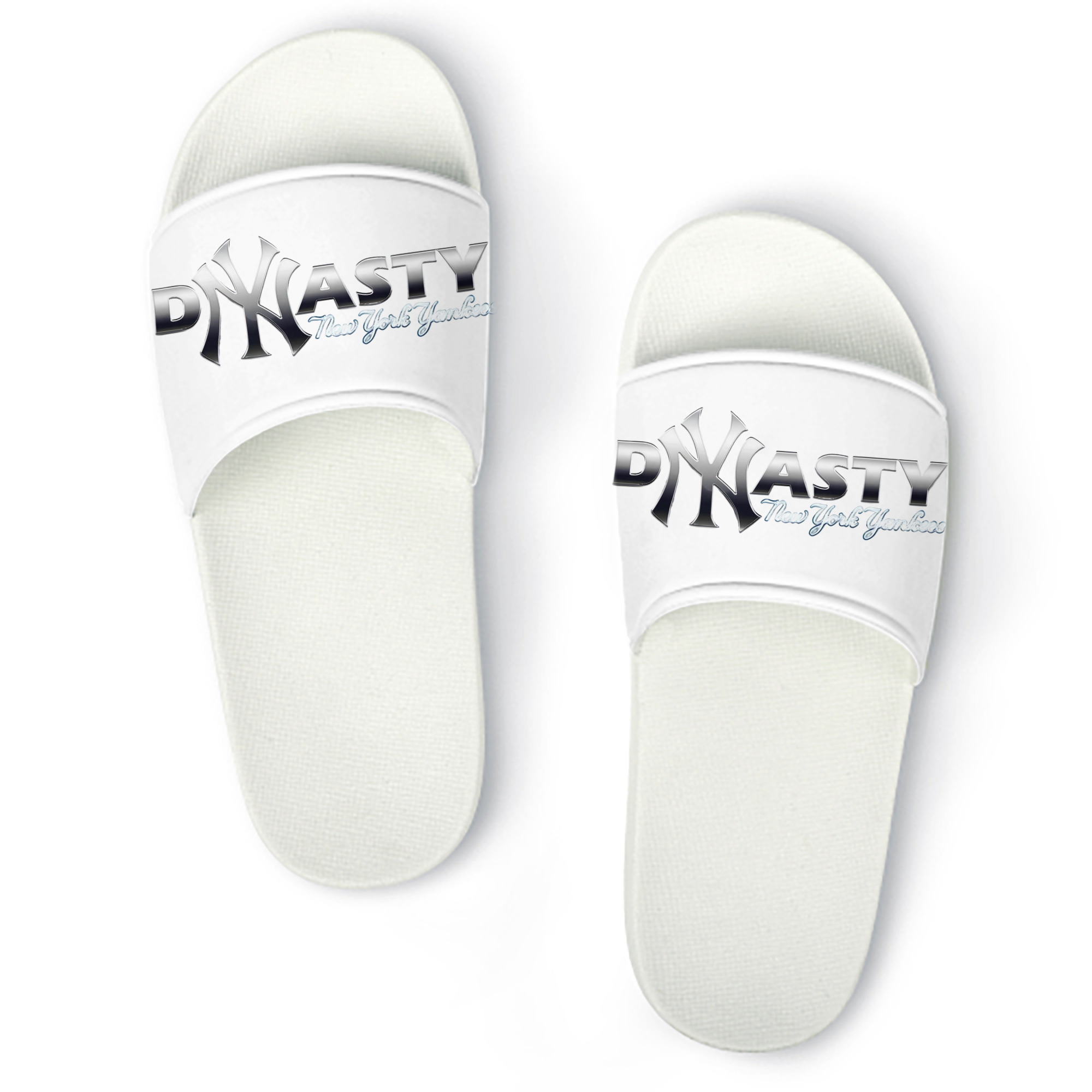 New York Yankees Dyasty PVC Home Slippers For Men & Women – Durable, Comfortable, Waterproof, Non-Slip, Stylish Casual Indoor & Outdoor Sandals