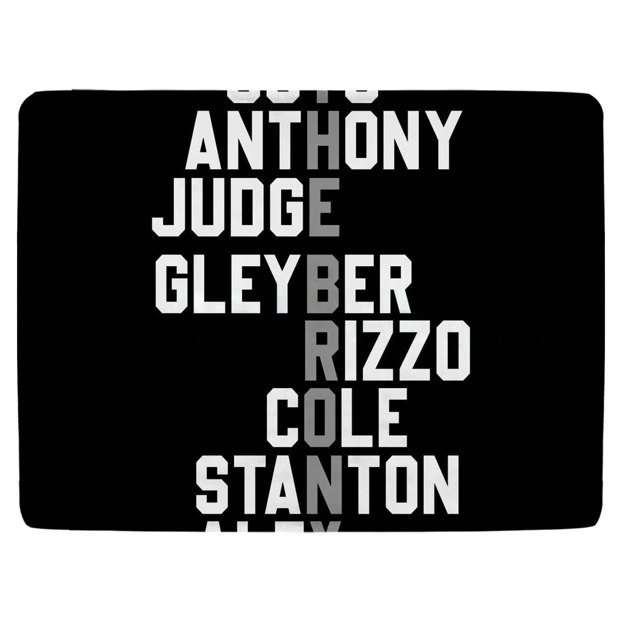 New York Yankees The Bronx Baseball Player Name Soft Fleece Throw Blanket 60 X 80 Inch – Super Soft, Lightweight, And Durable – Perfect For Sofa, Bed, Camping, And More – Ideal Gift For Family And Friends