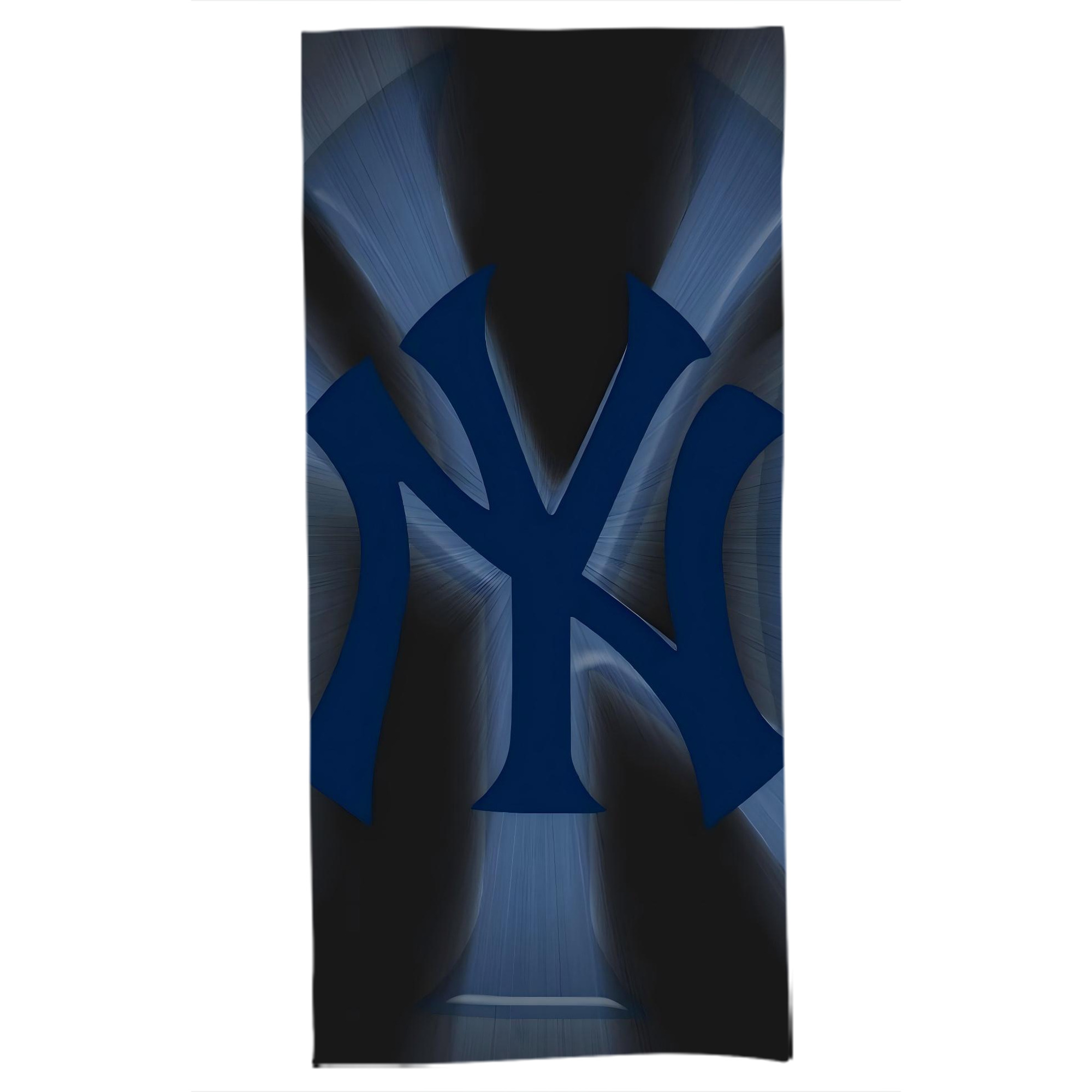New York Yankees 110 Bath Towel 70x140 Cm – Soft & Quick Drying Polyester Shower Towel For Adults – Highly Absorbent, Lightweight, Skin-Friendly, Machine Washable – Ideal For Bathroom, Gym, Travel