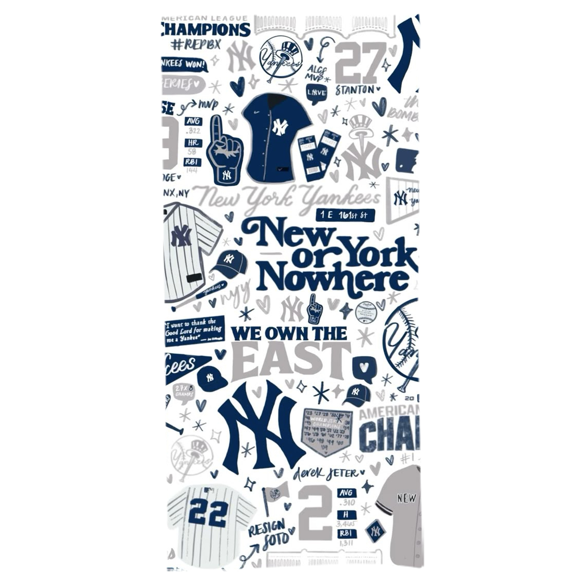 New York Yankees 113 Bath Towel 70x140 Cm – Soft & Quick Drying Polyester Shower Towel For Adults – Highly Absorbent, Lightweight, Skin-Friendly, Machine Washable – Ideal For Bathroom, Gym, Travel