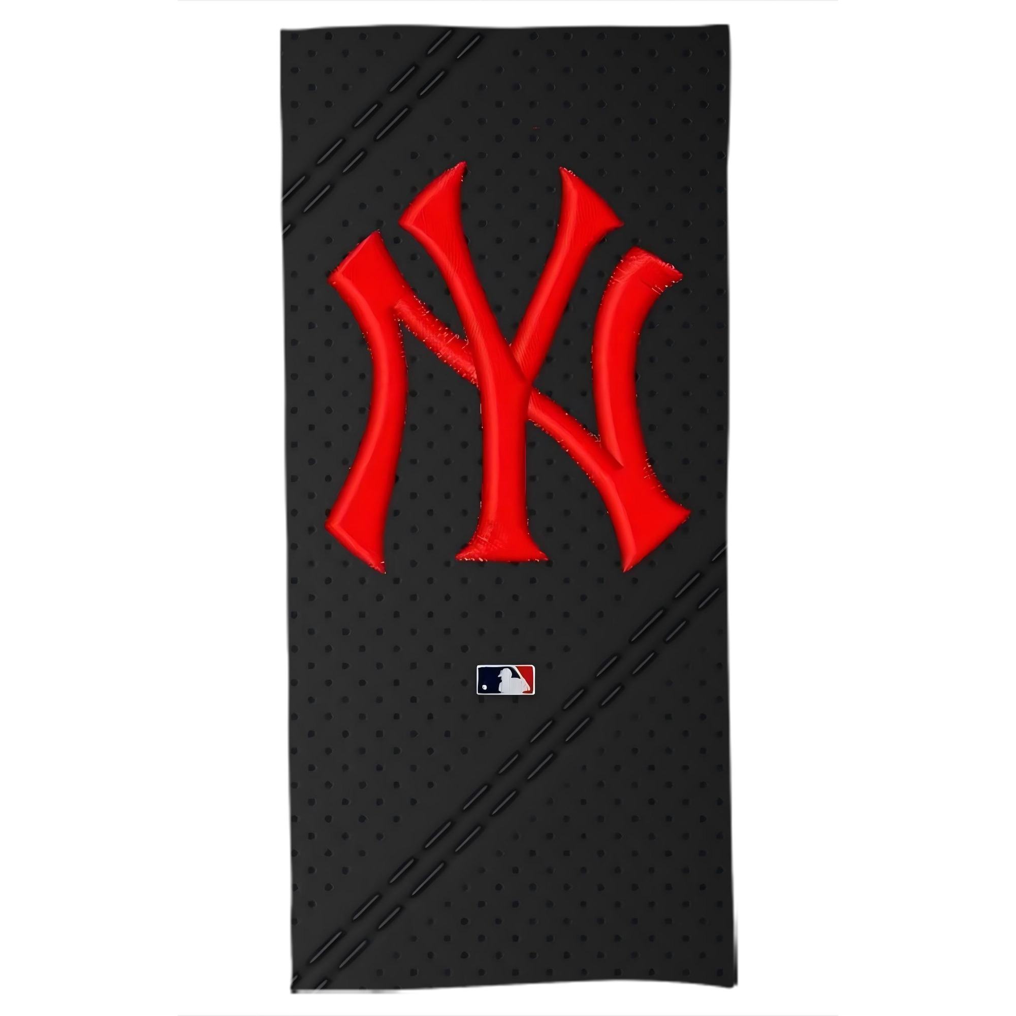 New York Yankees 121 Bath Towel 70x140 Cm – Soft & Quick Drying Polyester Shower Towel For Adults – Highly Absorbent, Lightweight, Skin-Friendly, Machine Washable – Ideal For Bathroom, Gym, Travel