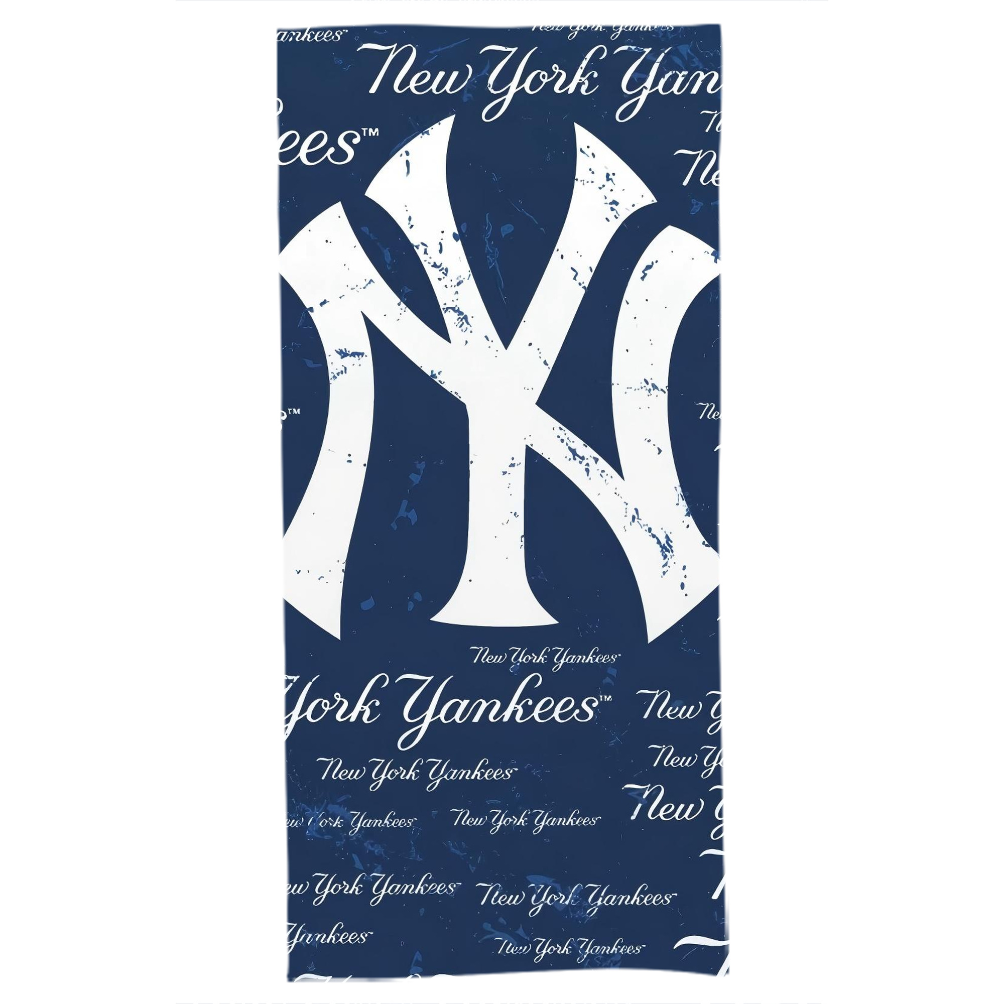New York Yankees 117 Bath Towel 70x140 Cm – Soft & Quick Drying Polyester Shower Towel For Adults – Highly Absorbent, Lightweight, Skin-Friendly, Machine Washable – Ideal For Bathroom, Gym, Travel